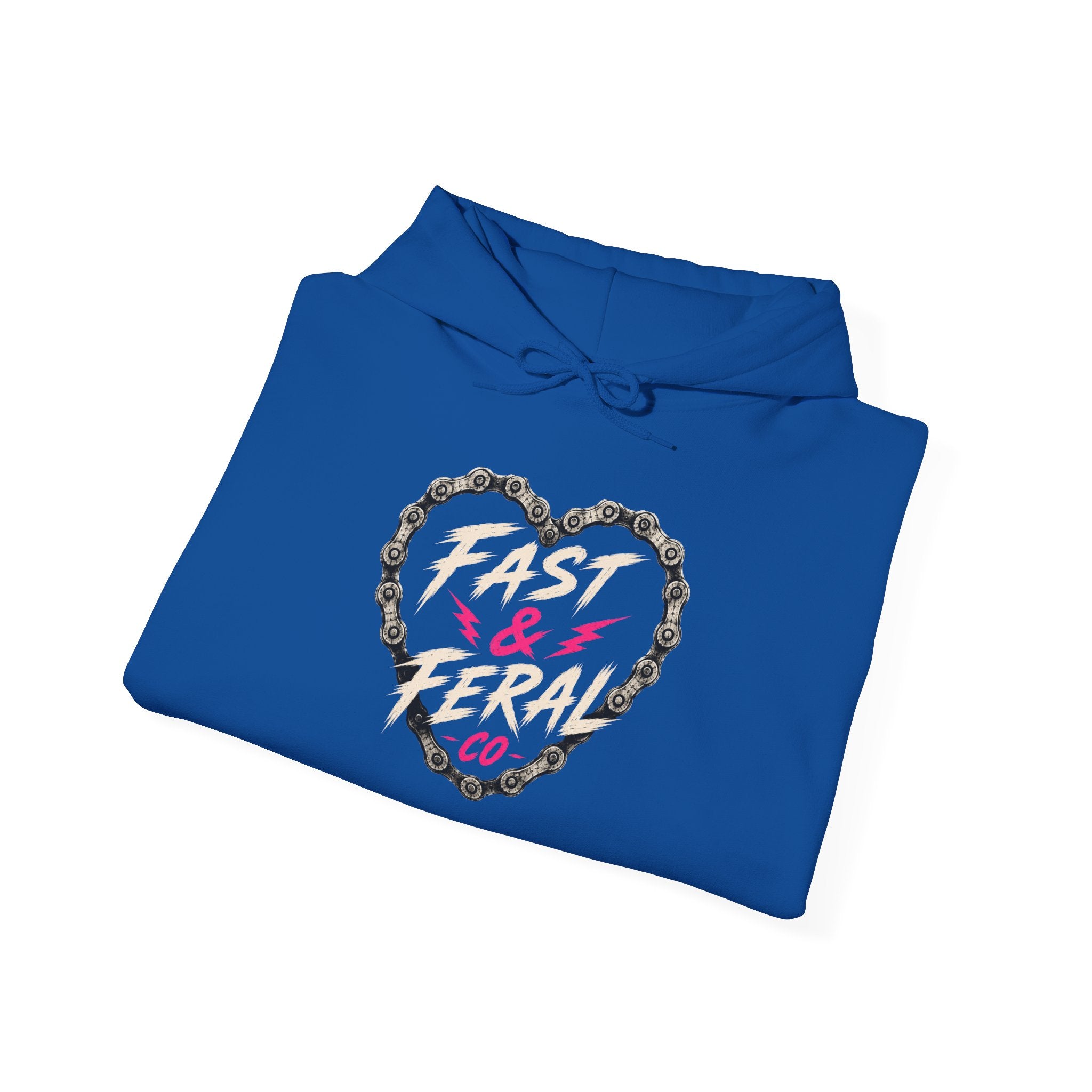 Ferals Feen (White Font) Hoodie