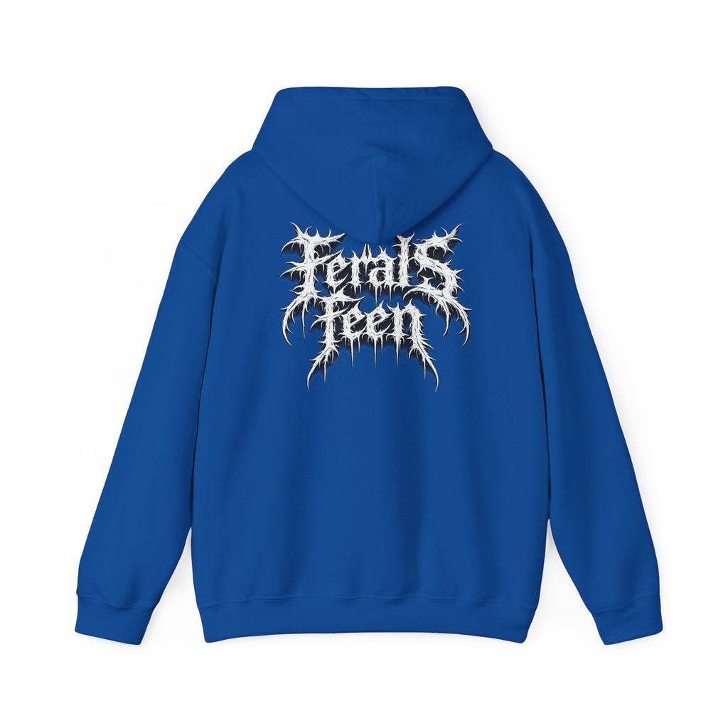 Ferals Feen (White Font) Hoodie
