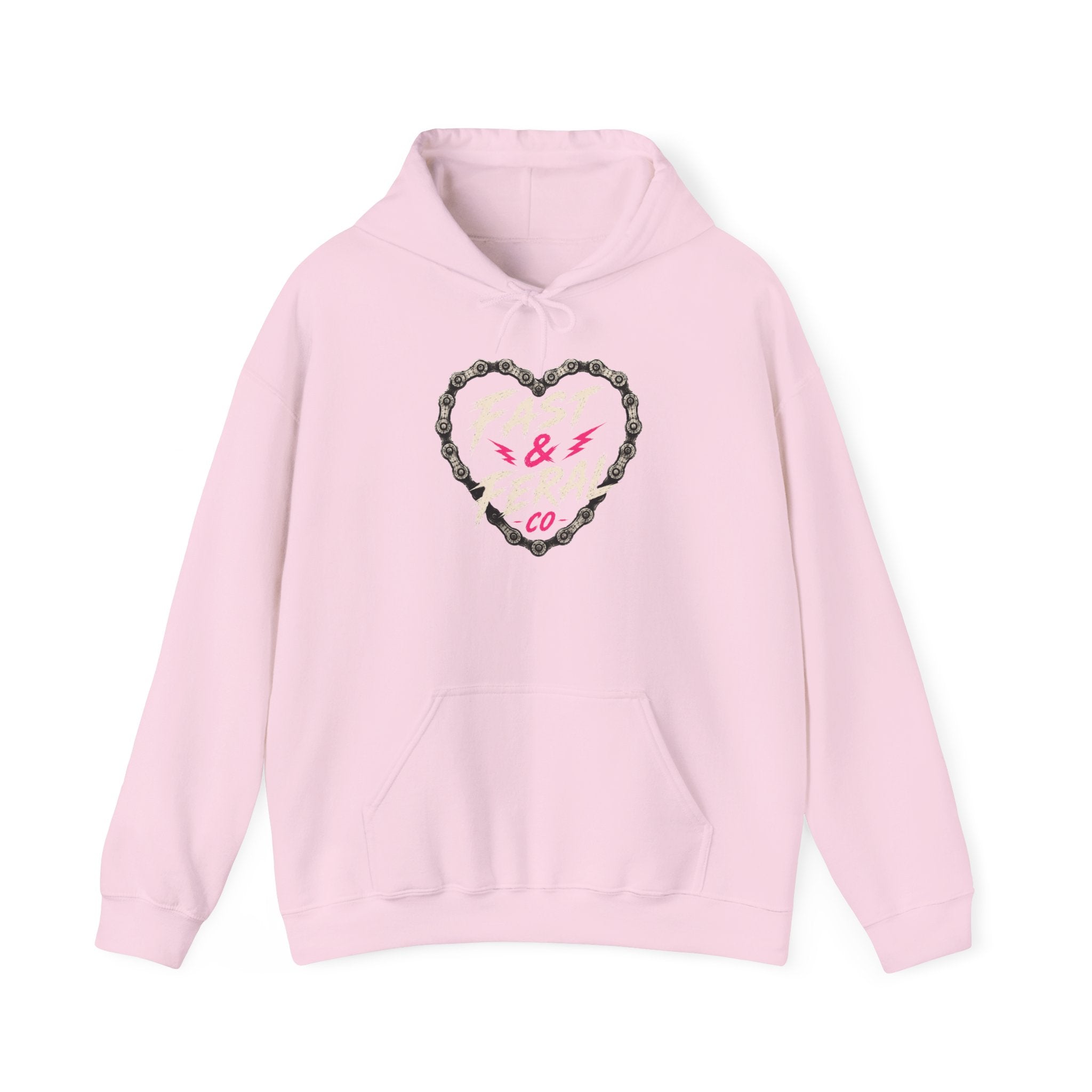 Ferals Feen (White Font) Hoodie