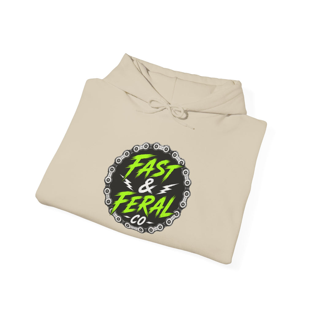 Ferals Feen (White Font) Hoodie