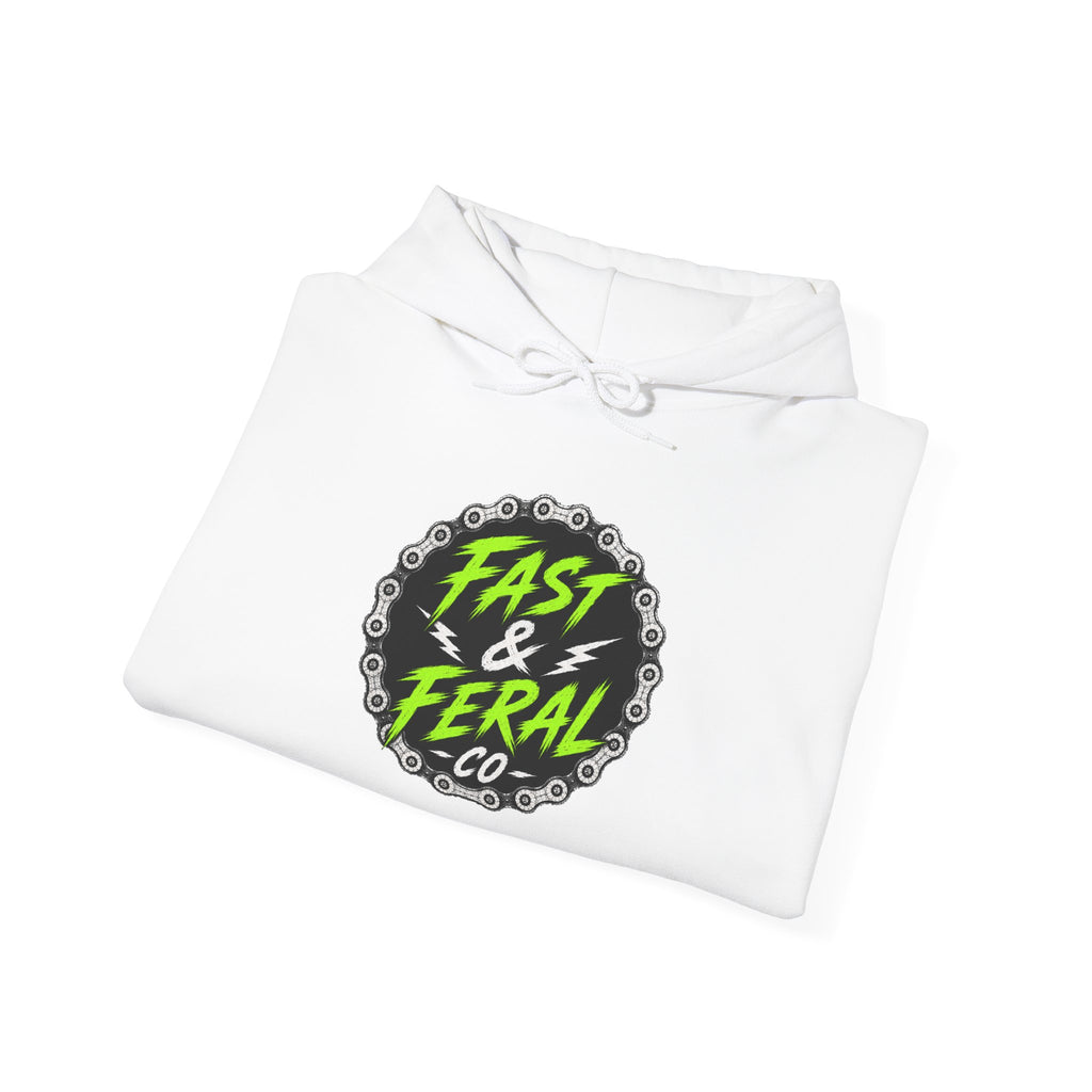 Ferals Feen (White Font) Hoodie