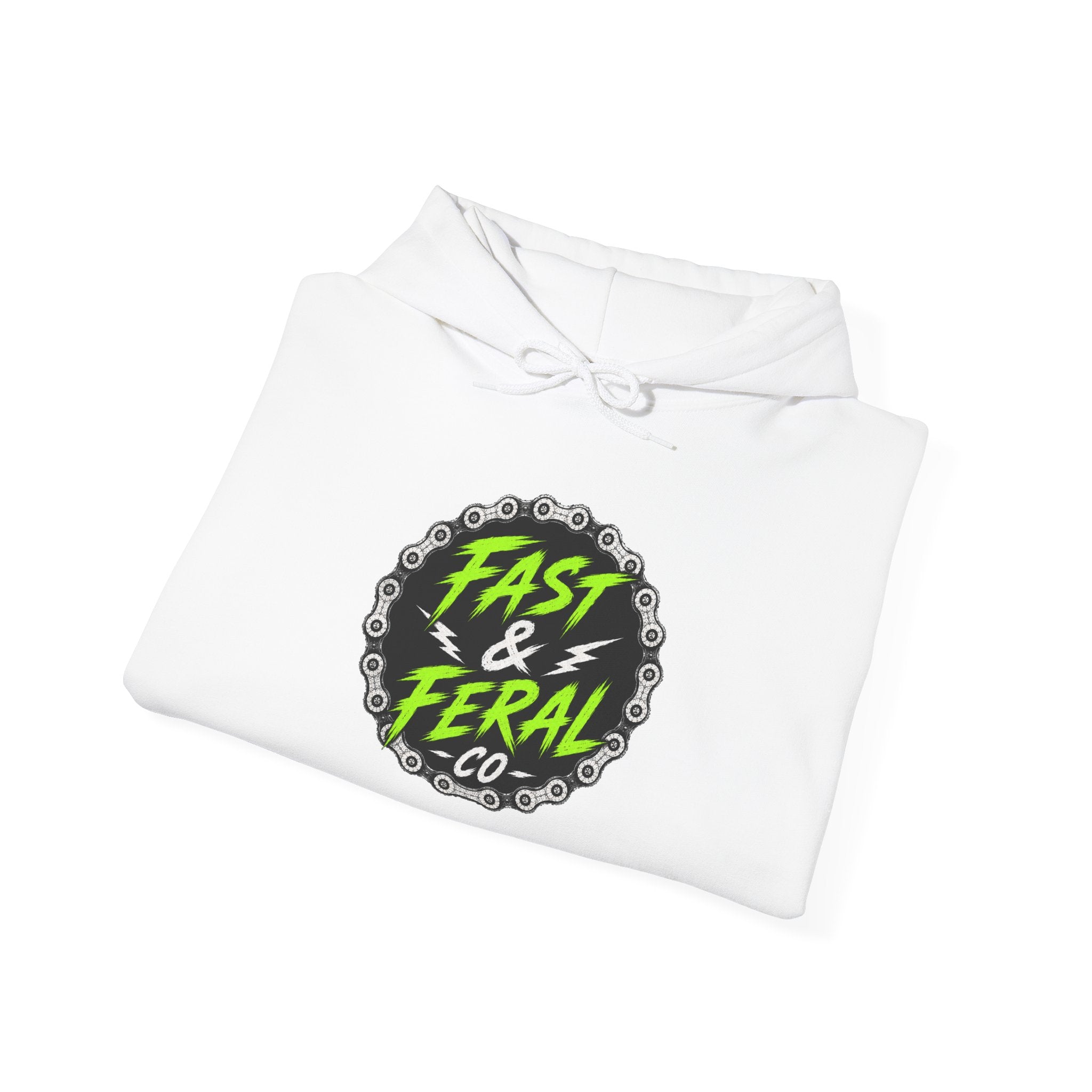 Ferals Feen (White Font) Hoodie