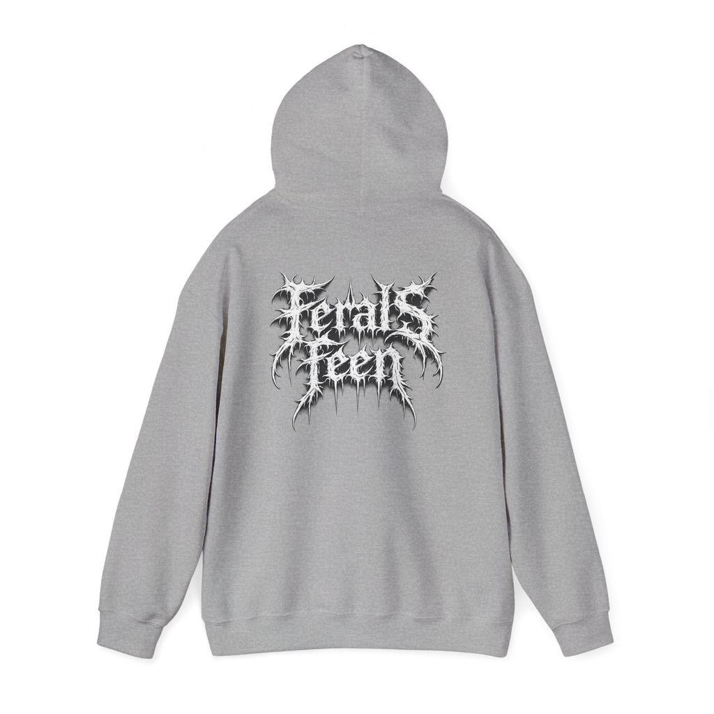 Ferals Feen (White Font) Hoodie