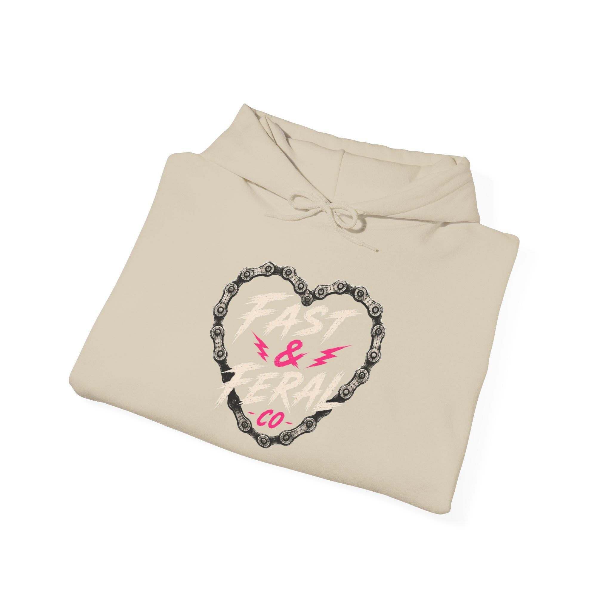 Ferals Feen (White Font) Hoodie