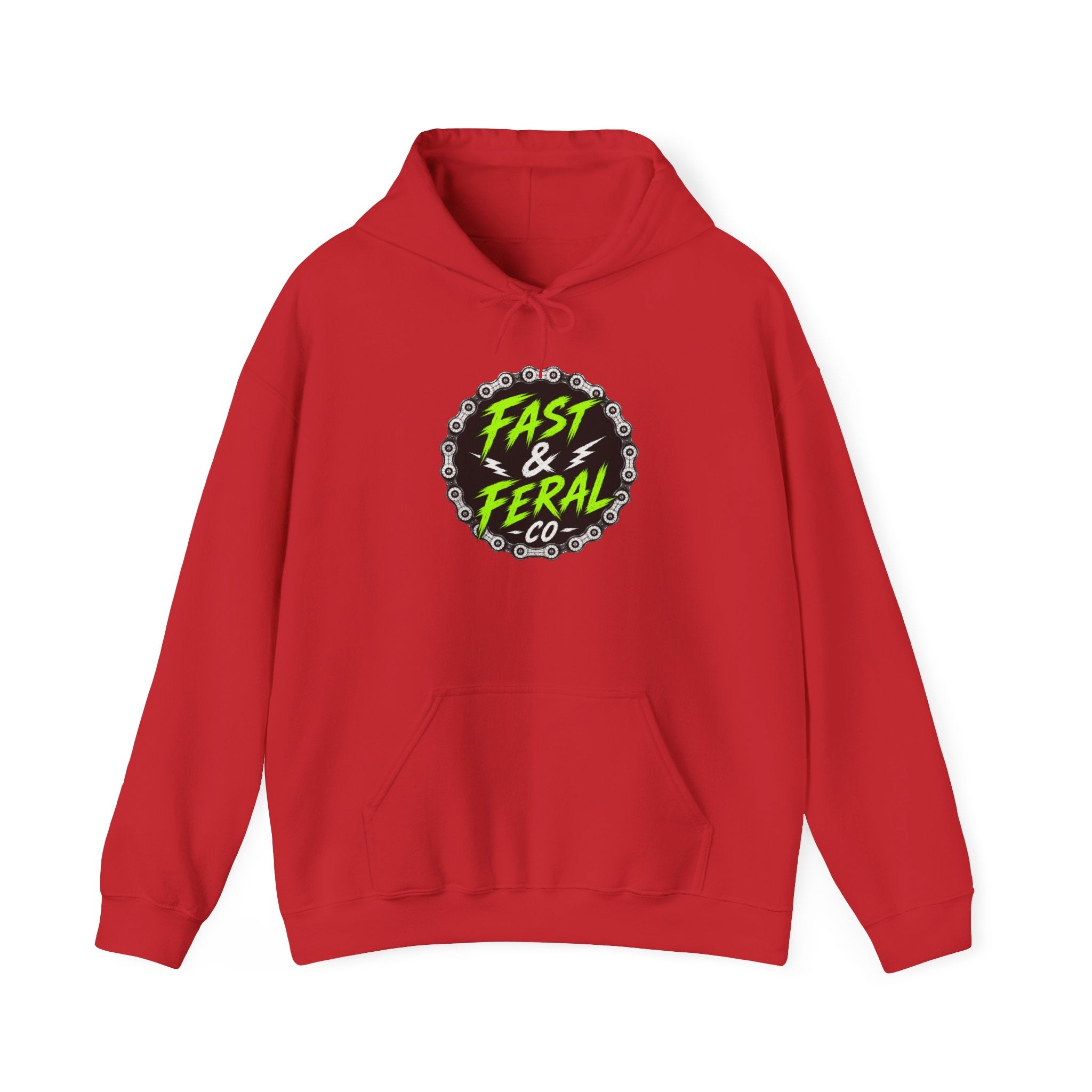 Ferals Feen (White Font) Hoodie