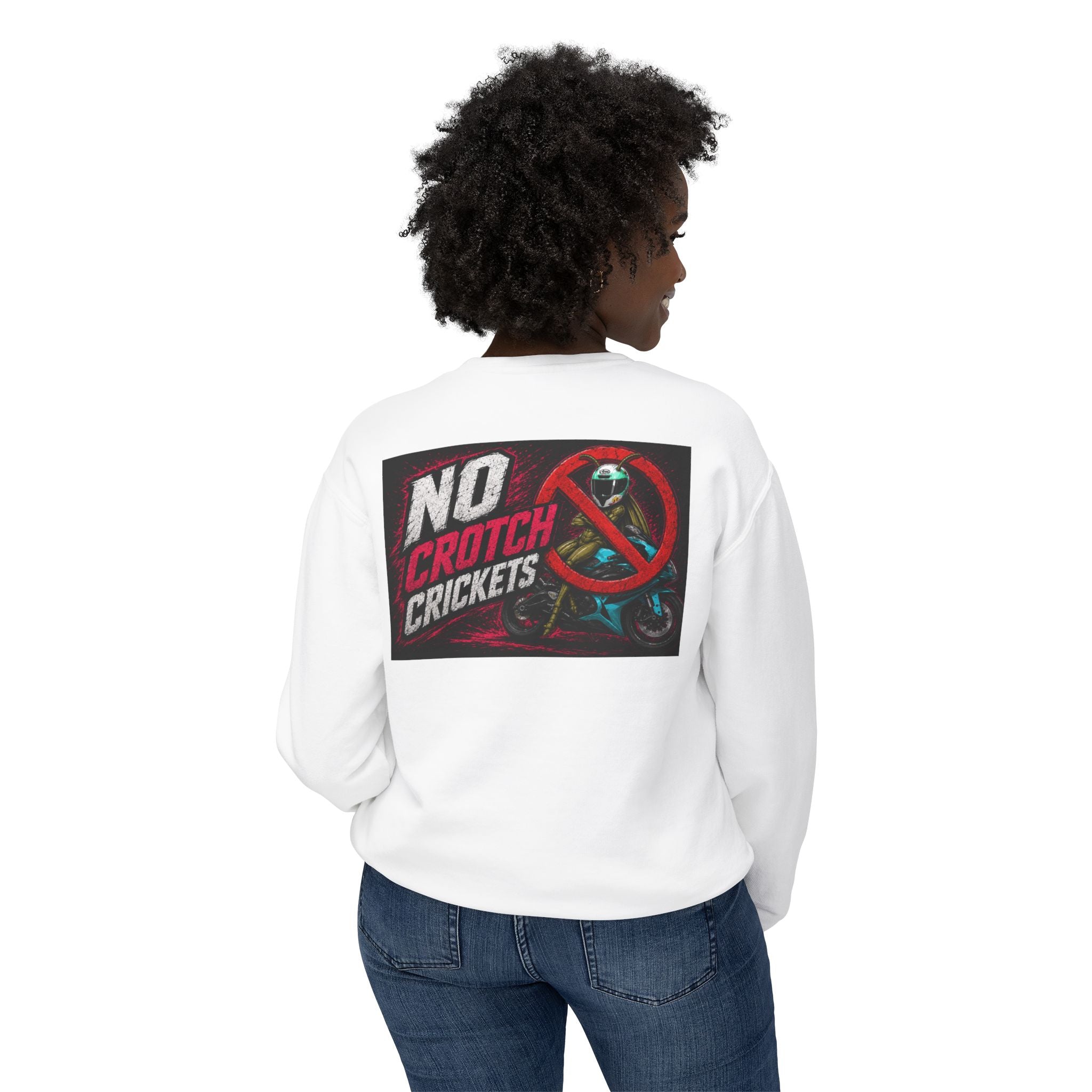 No Crotch Crickets Lightweight Crewneck Sweatshirt