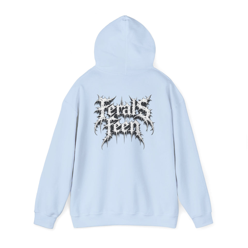 Ferals Feen (White Font) Hoodie
