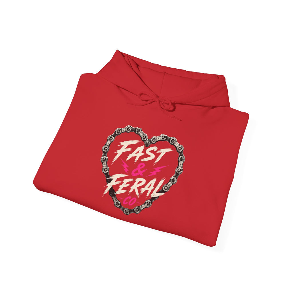 Ferals Feen (White Font) Hoodie