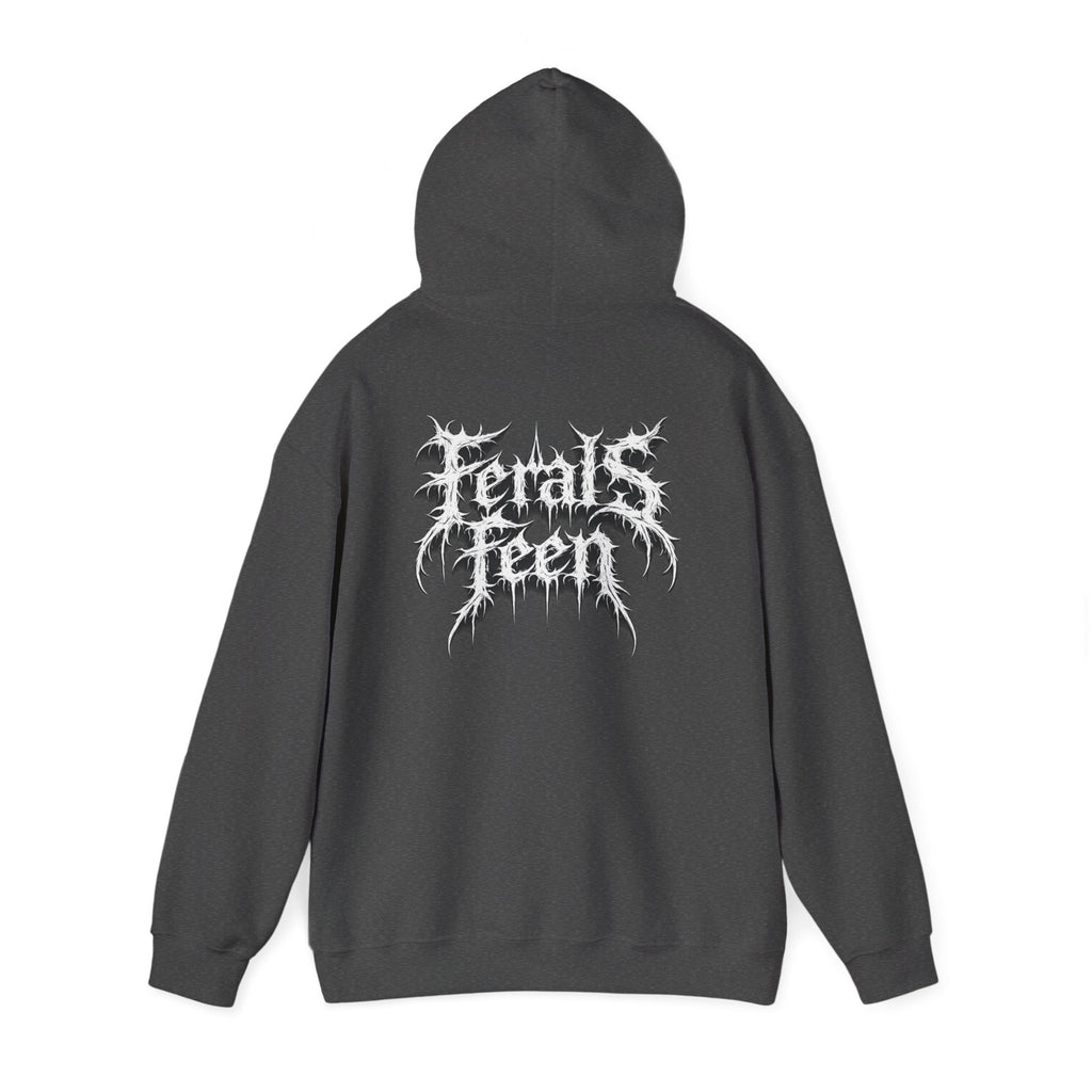 Ferals Feen (White Font) Hoodie