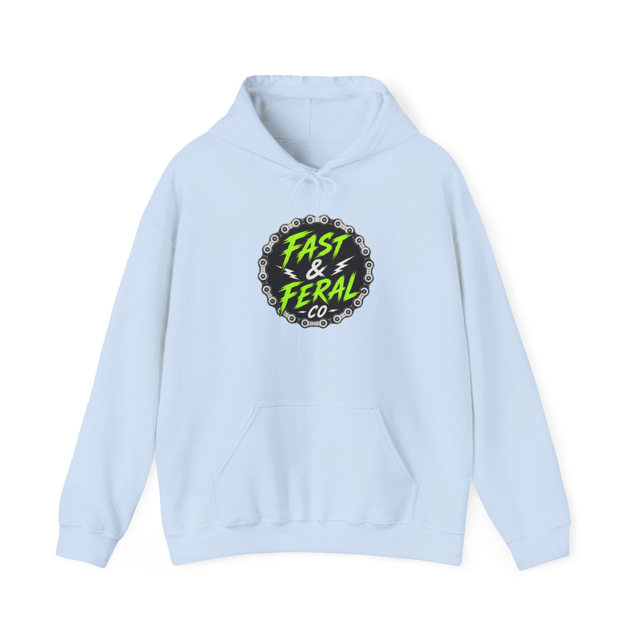 Ferals Feen (White Font) Hoodie