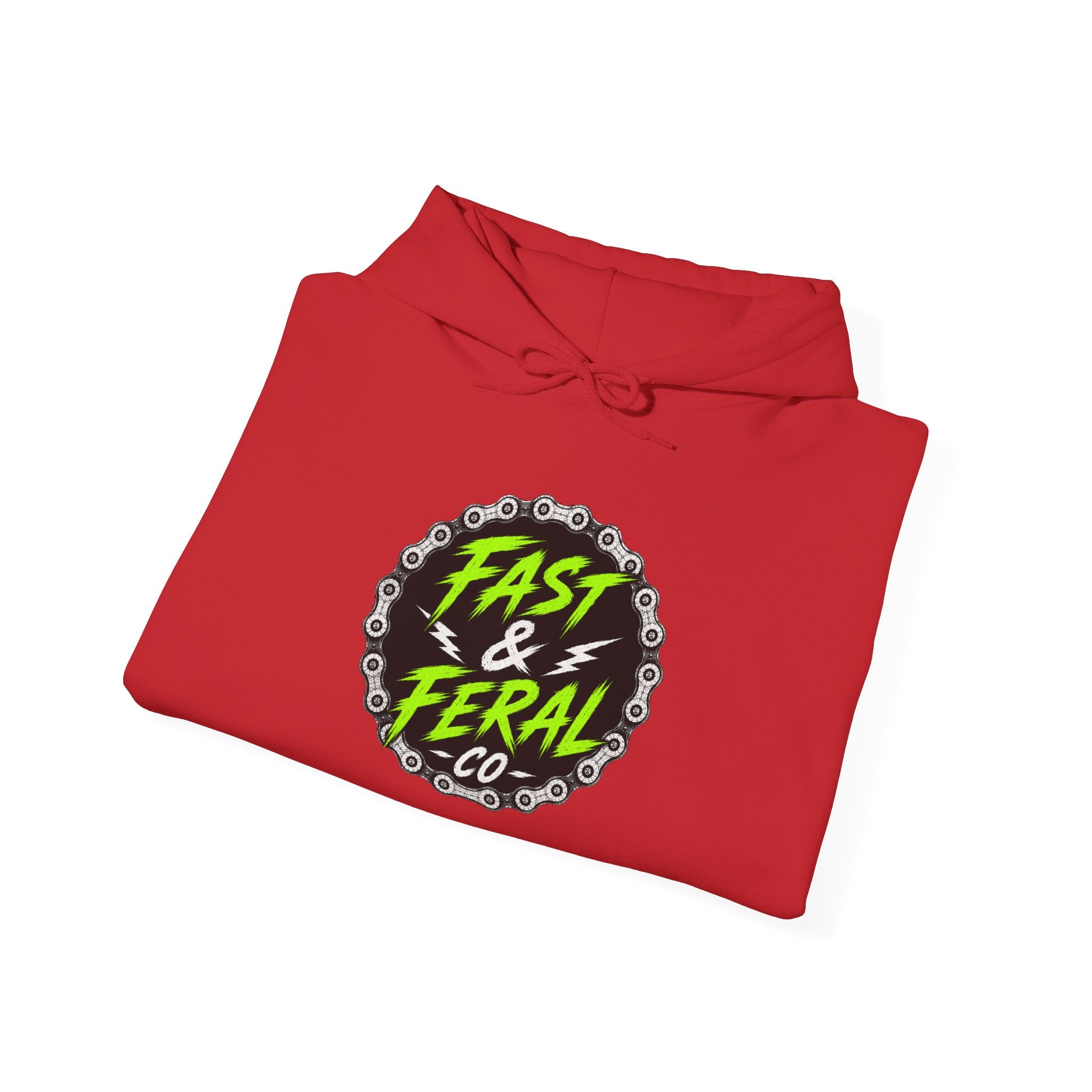 Ferals Feen (White Font) Hoodie
