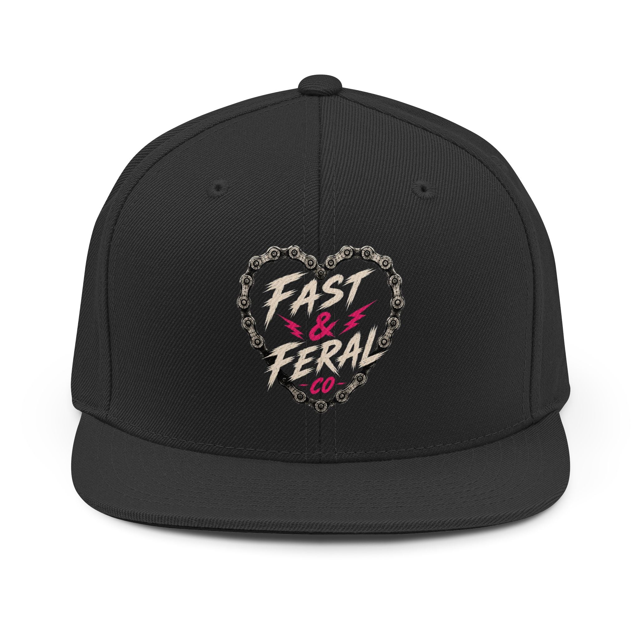 Fast & Feral Heart Snapback Hat