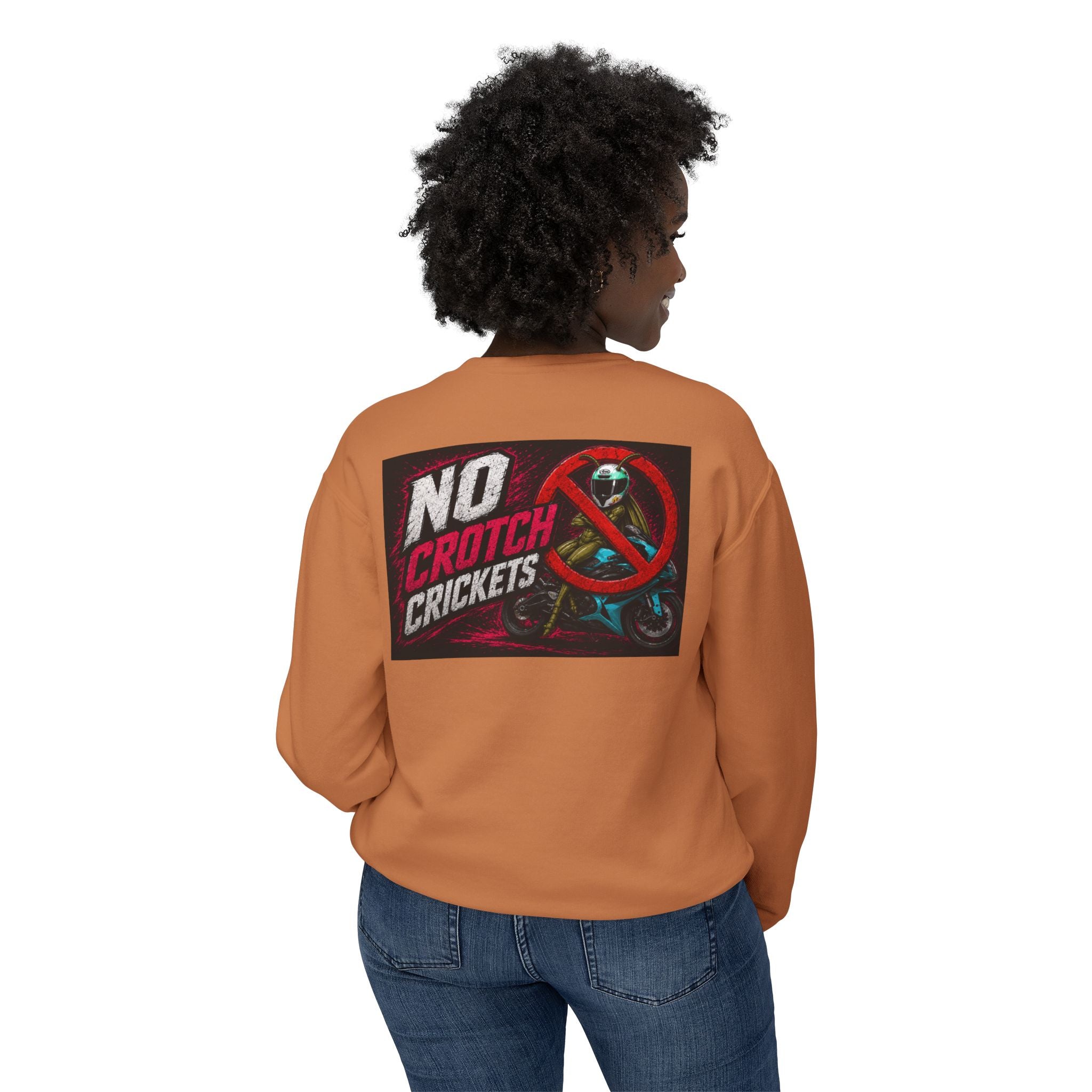No Crotch Crickets Lightweight Crewneck Sweatshirt
