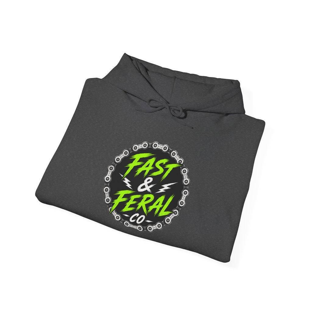 Ferals Feen (White Font) Hoodie