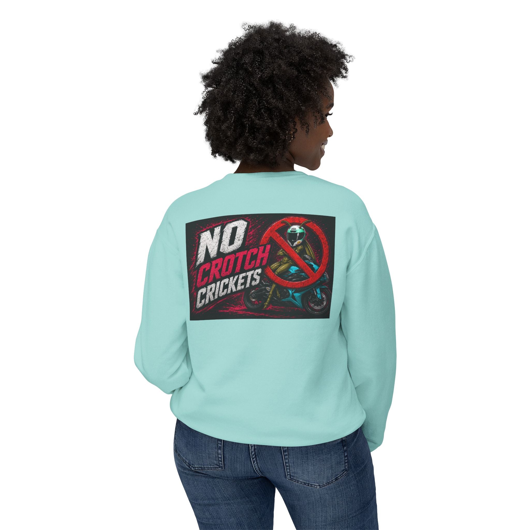No Crotch Crickets Lightweight Crewneck Sweatshirt