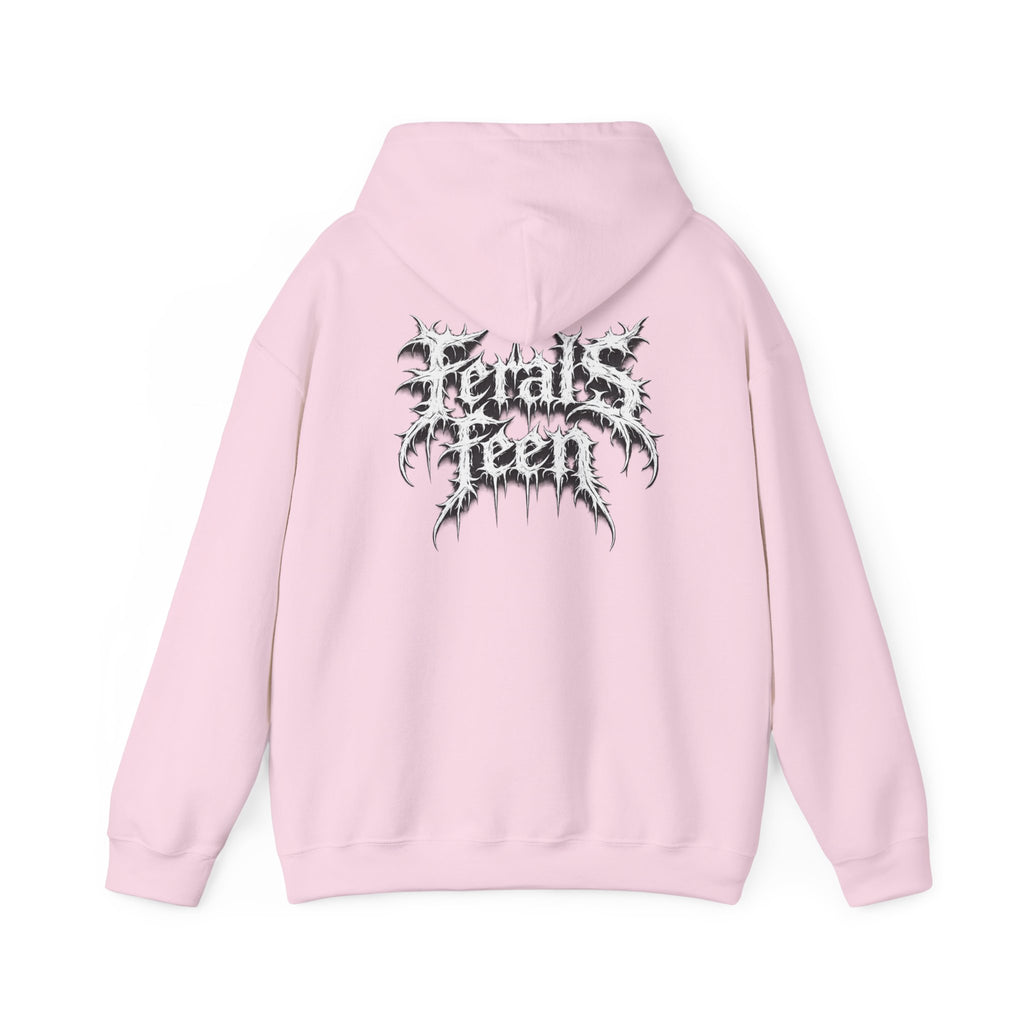 Ferals Feen (White Font) Hoodie