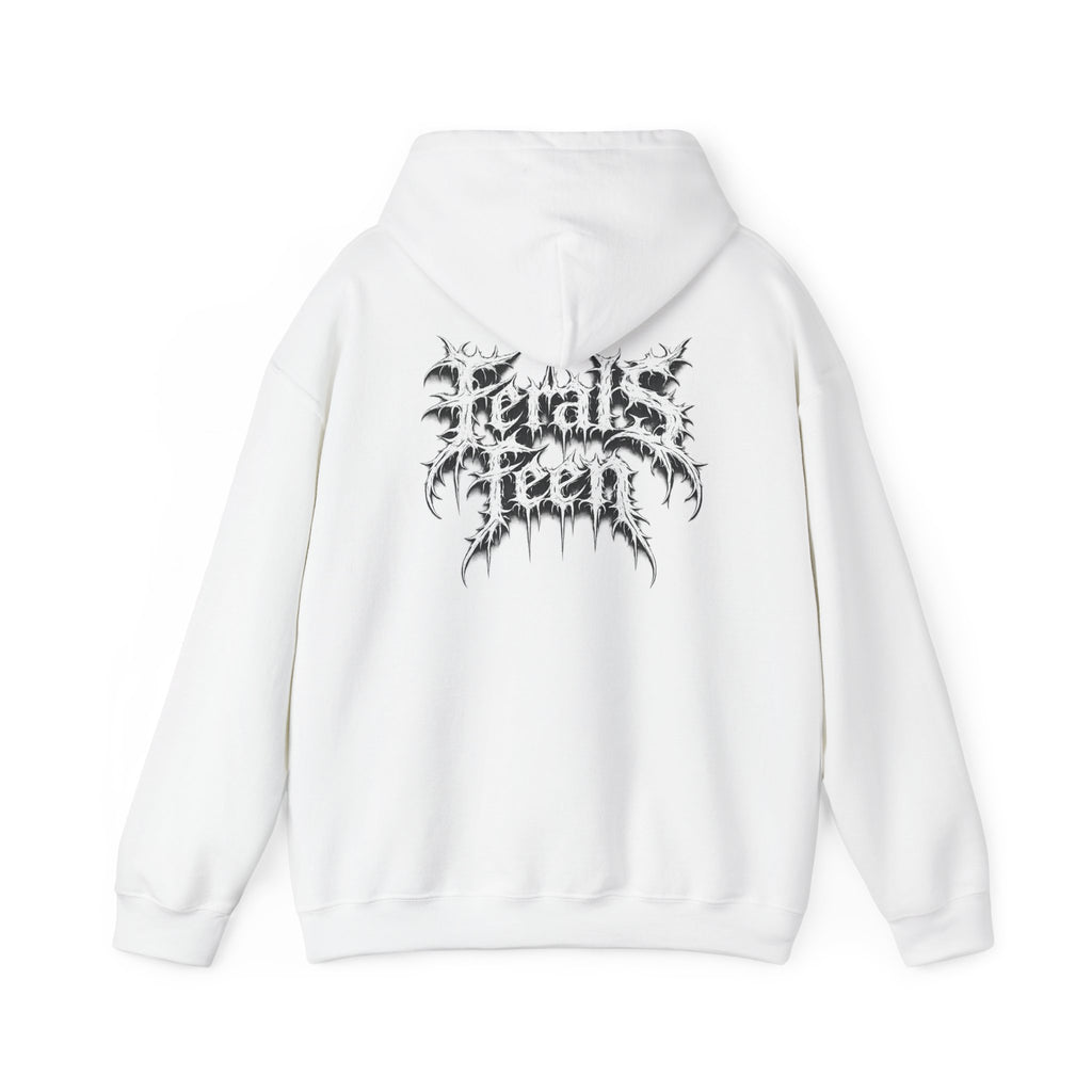Ferals Feen (White Font) Hoodie