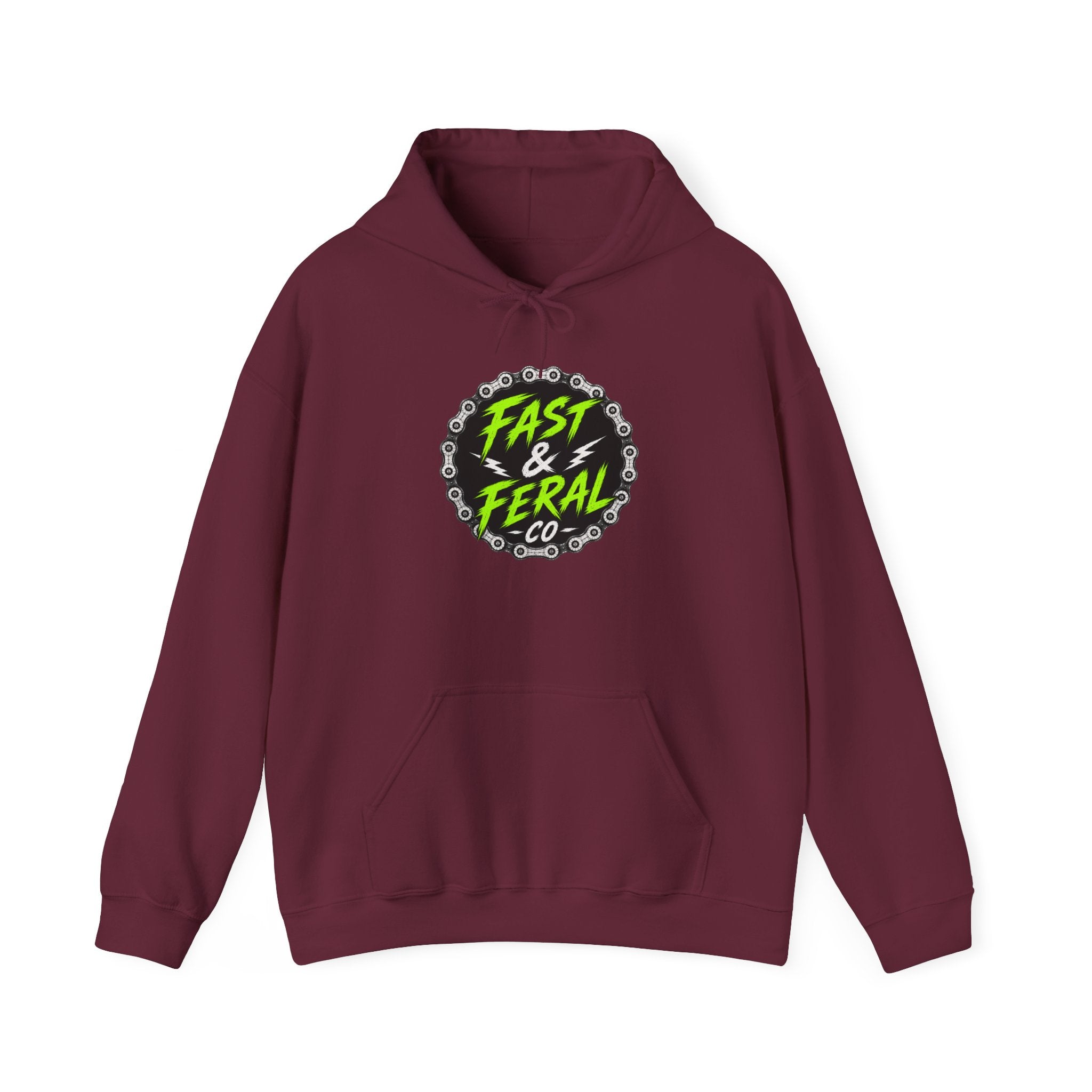 Ferals Feen (White Font) Hoodie