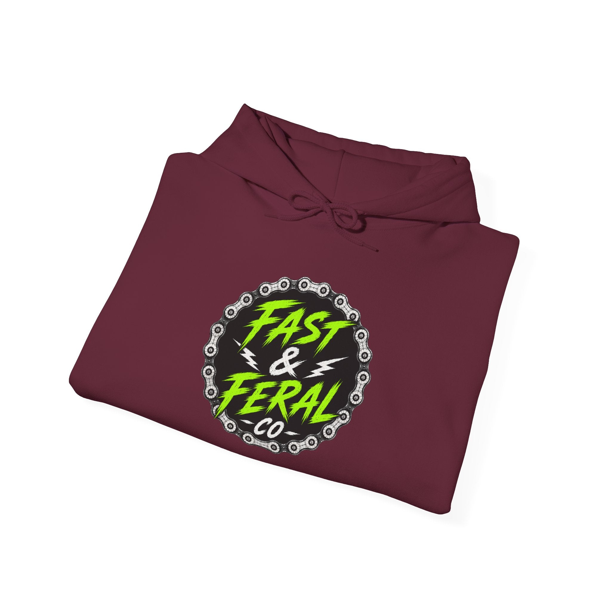 Ferals Feen (White Font) Hoodie