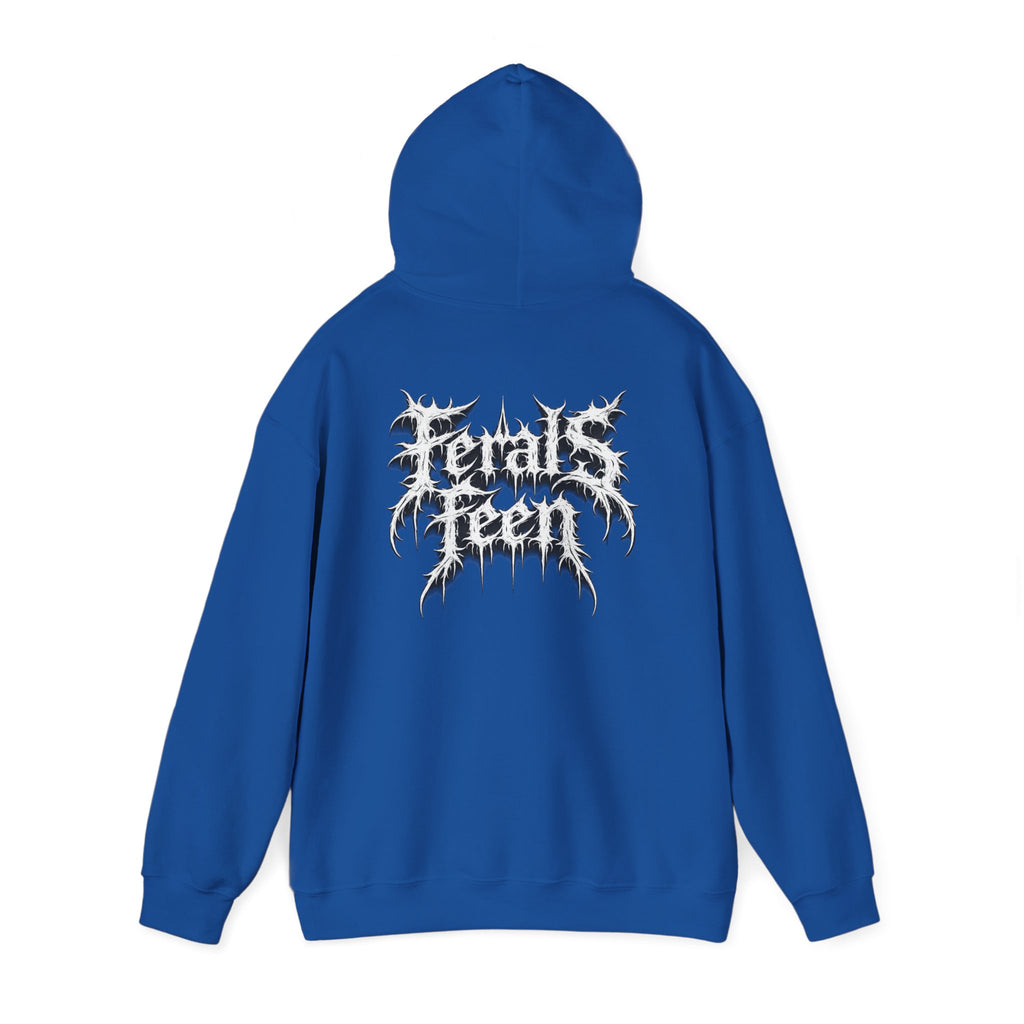 Ferals Feen (White Font) Hoodie