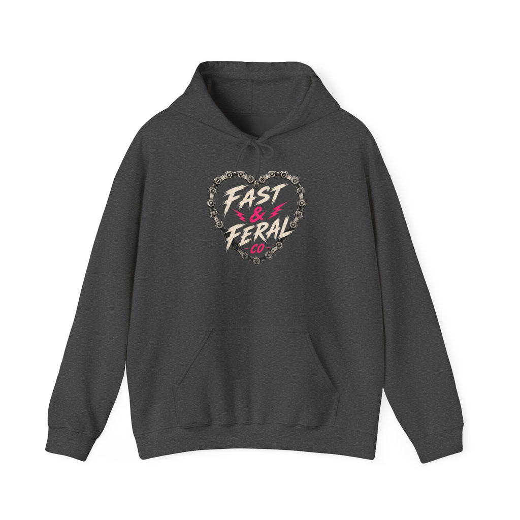 Ferals Feen (White Font) Hoodie