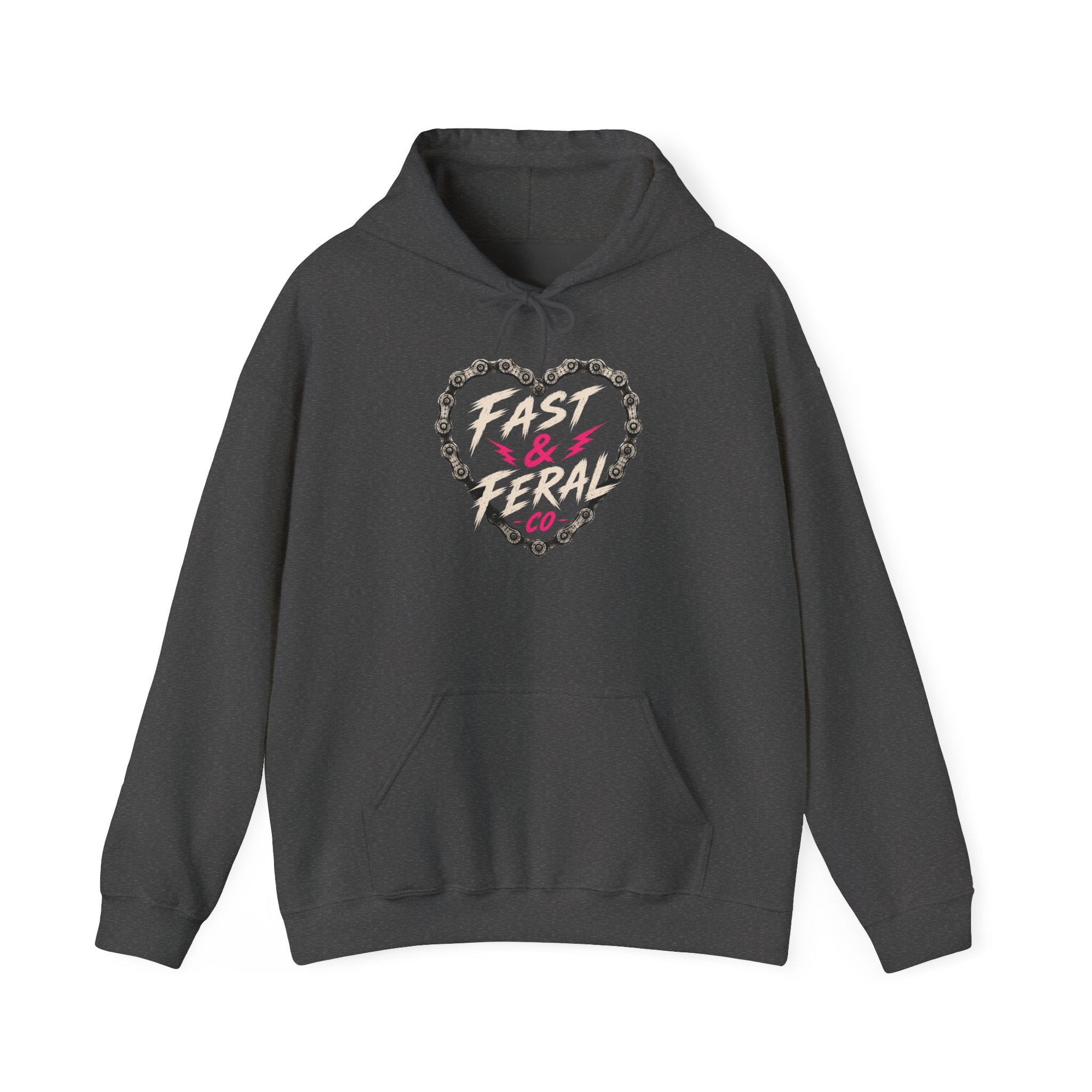 Ferals Feen (White Font) Hoodie