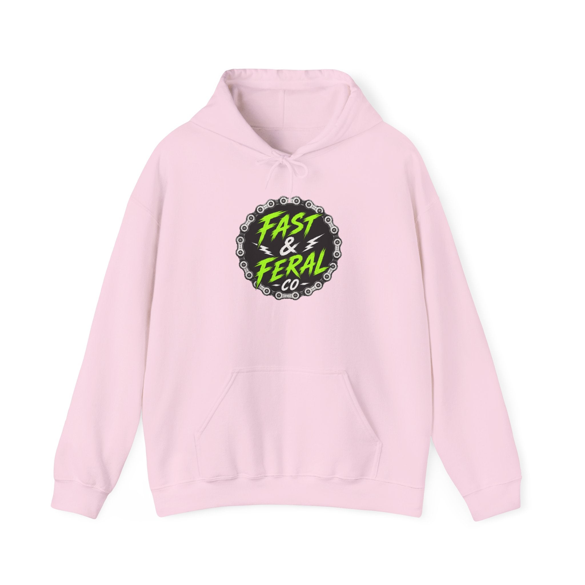 Ferals Feen (White Font) Hoodie