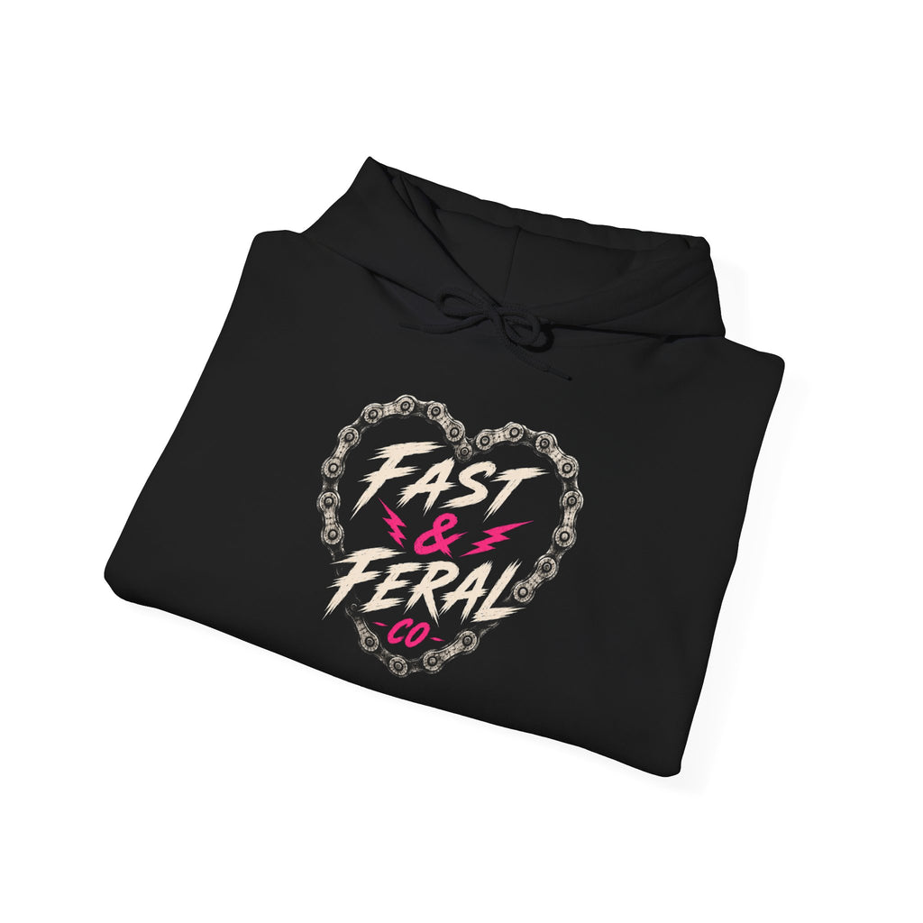 Ferals Feen (White Font) Hoodie