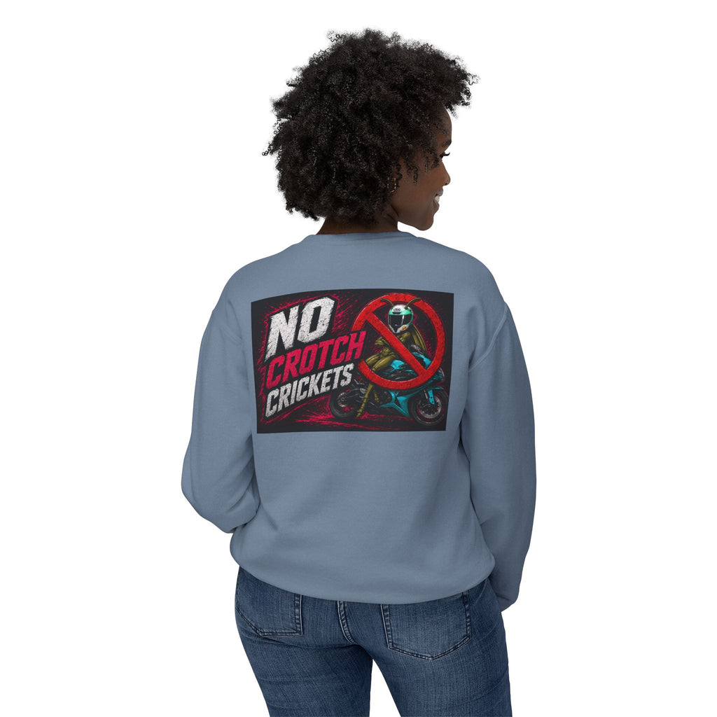 No Crotch Crickets Lightweight Crewneck Sweatshirt