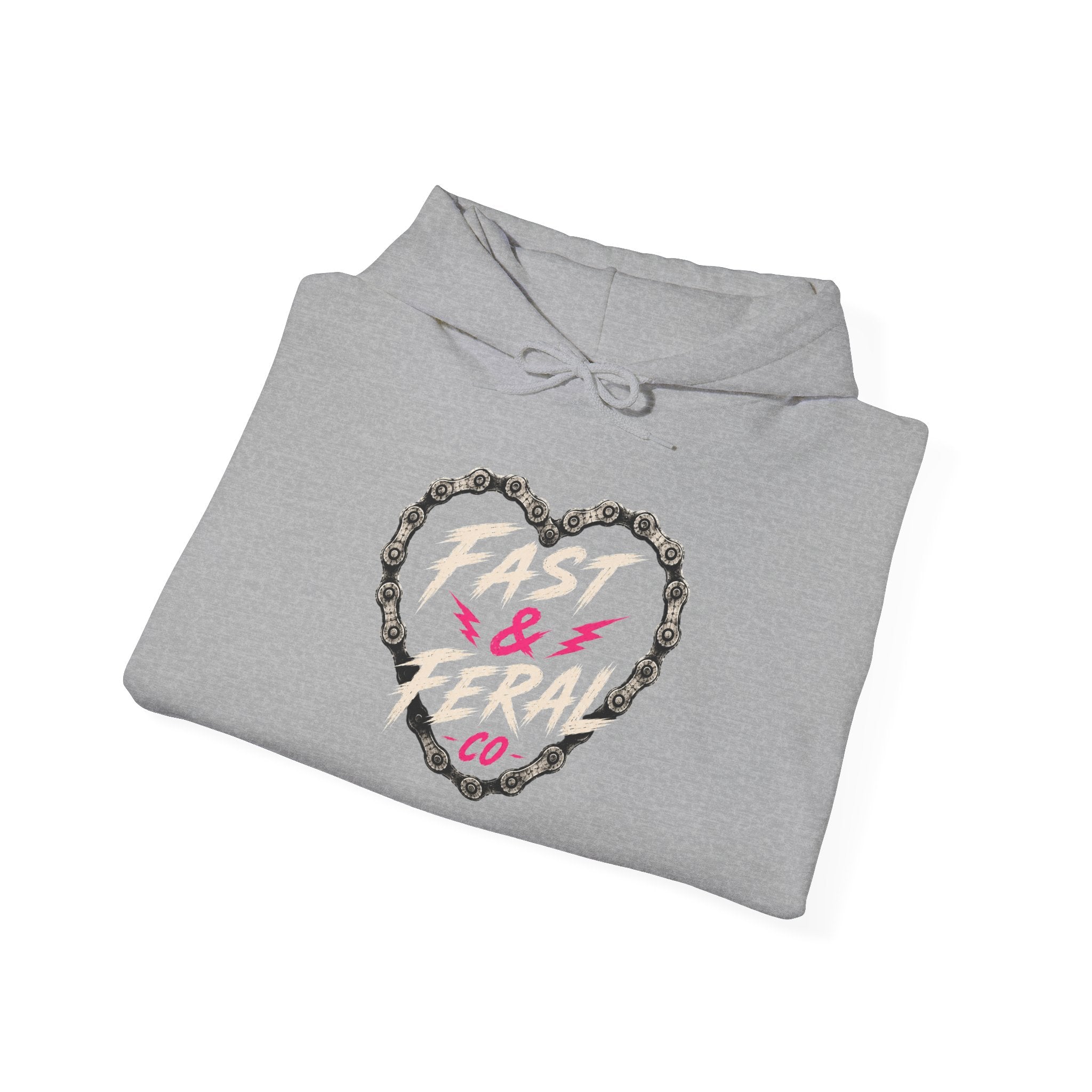 Ferals Feen (White Font) Hoodie