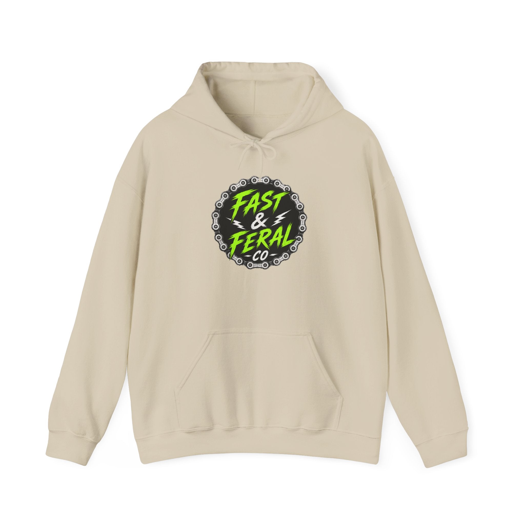 Ferals Feen (White Font) Hoodie