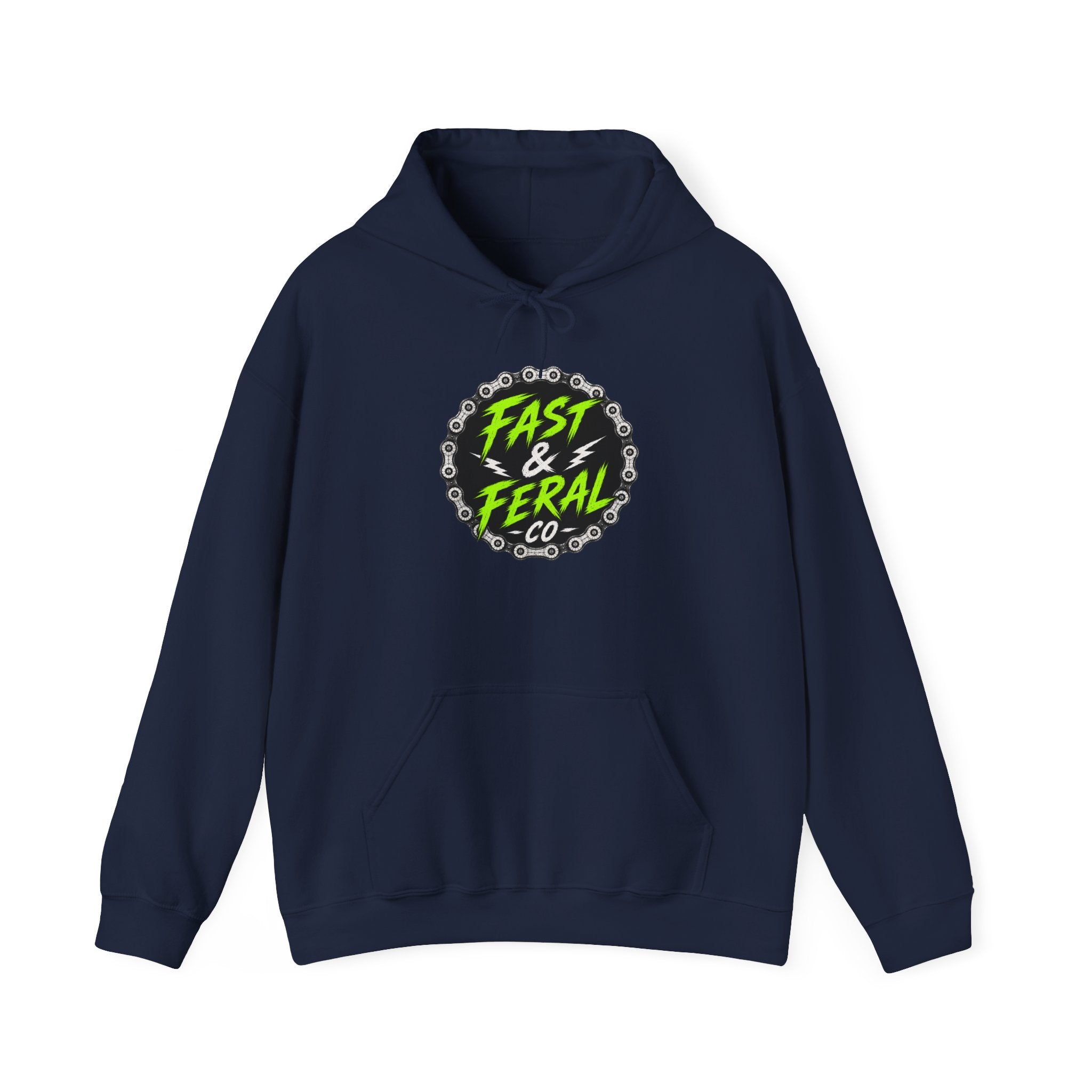 Ferals Feen (White Font) Hoodie