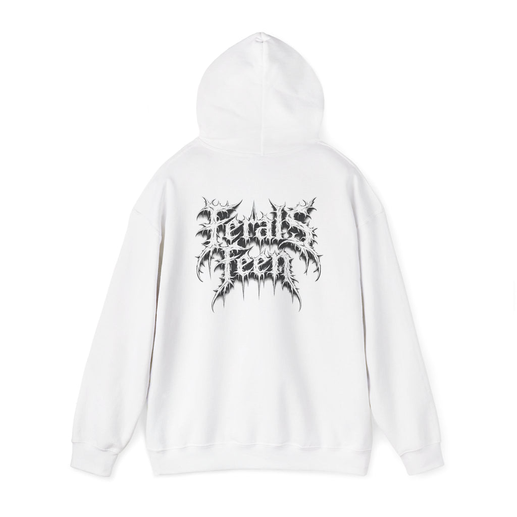 Ferals Feen (White Font) Hoodie