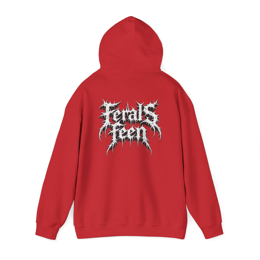 Ferals Feen (White Font) Hoodie