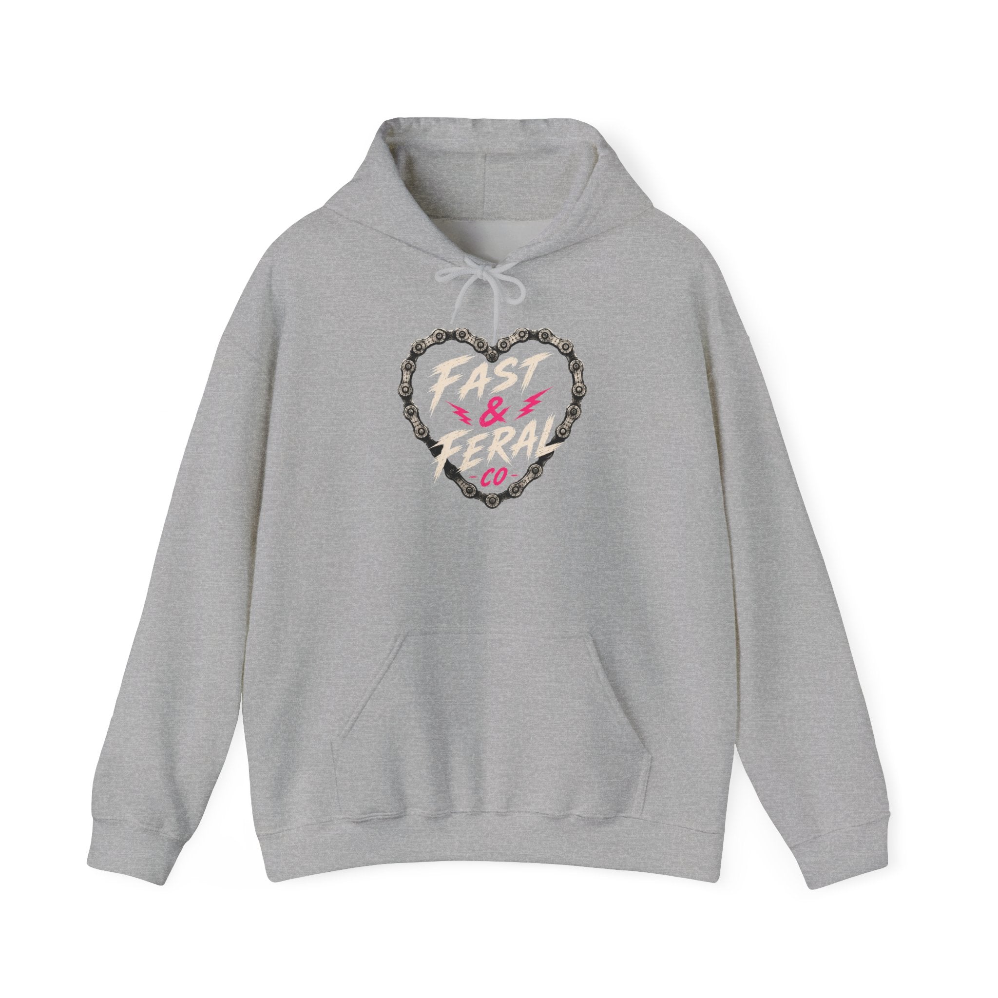 Ferals Feen (White Font) Hoodie