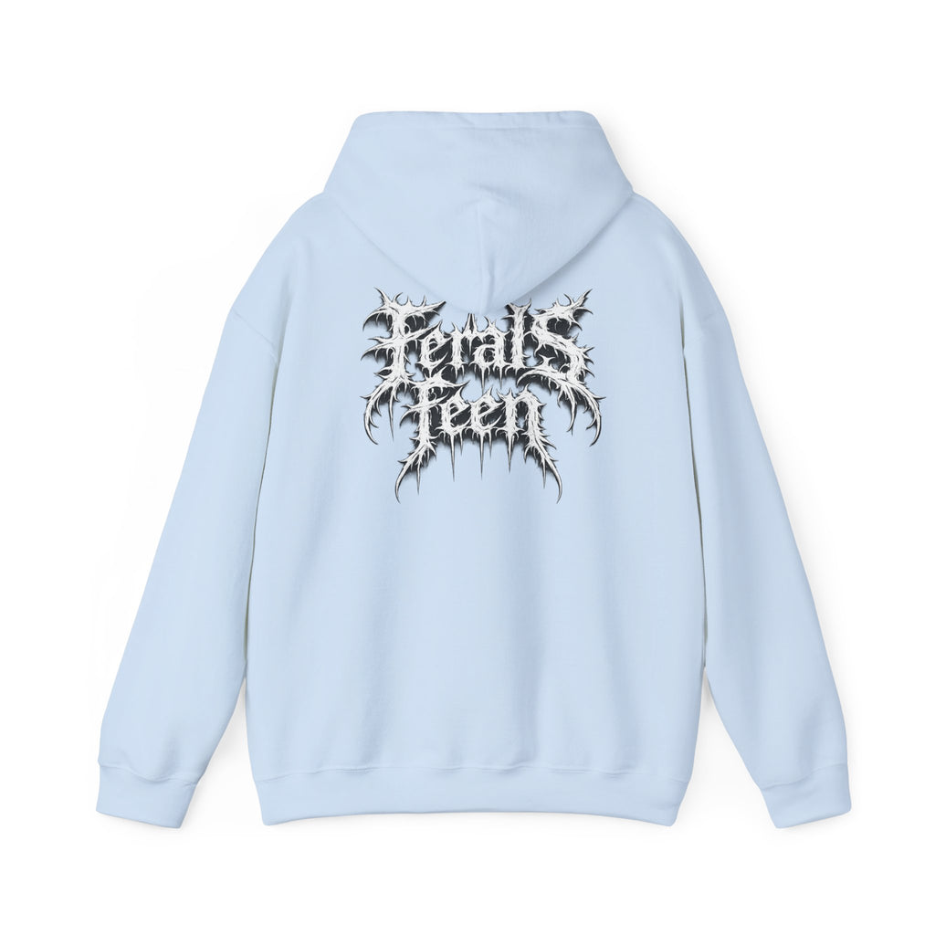 Ferals Feen (White Font) Hoodie