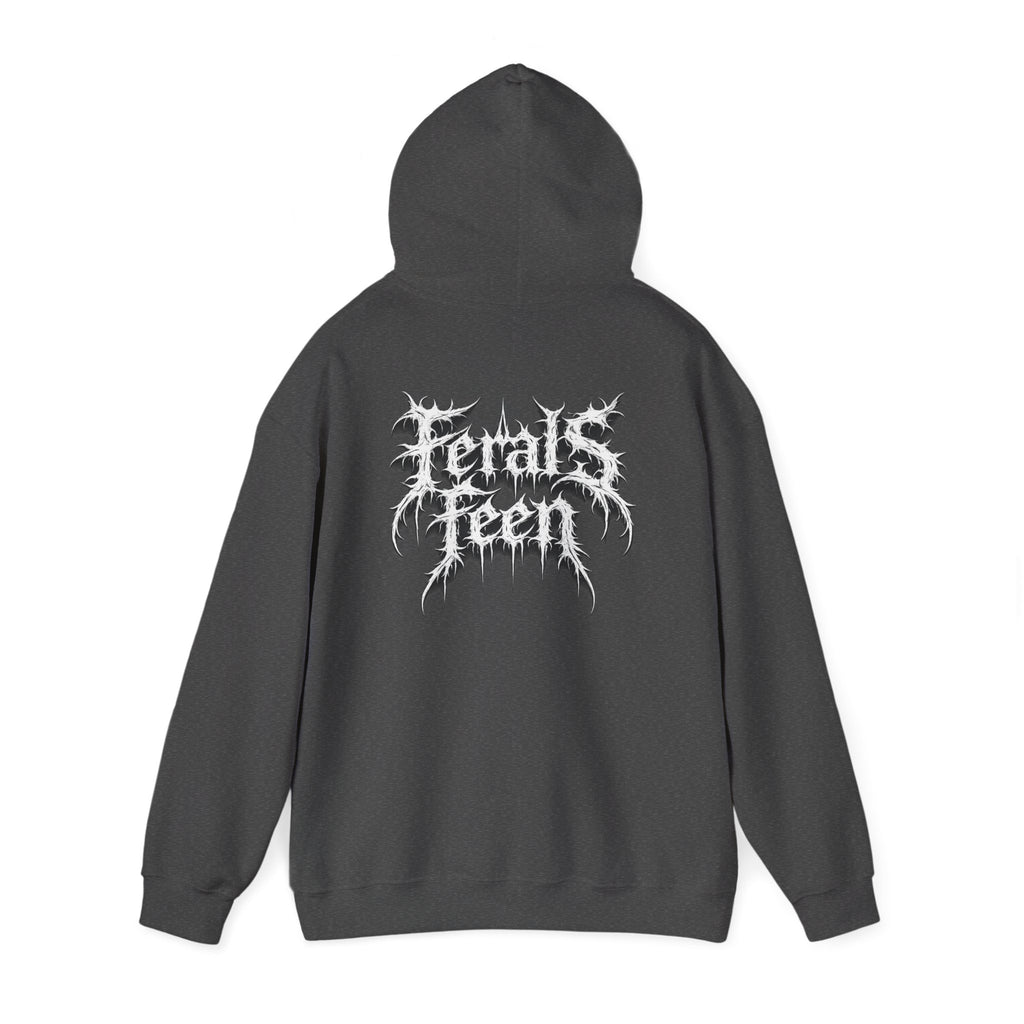 Ferals Feen (White Font) Hoodie