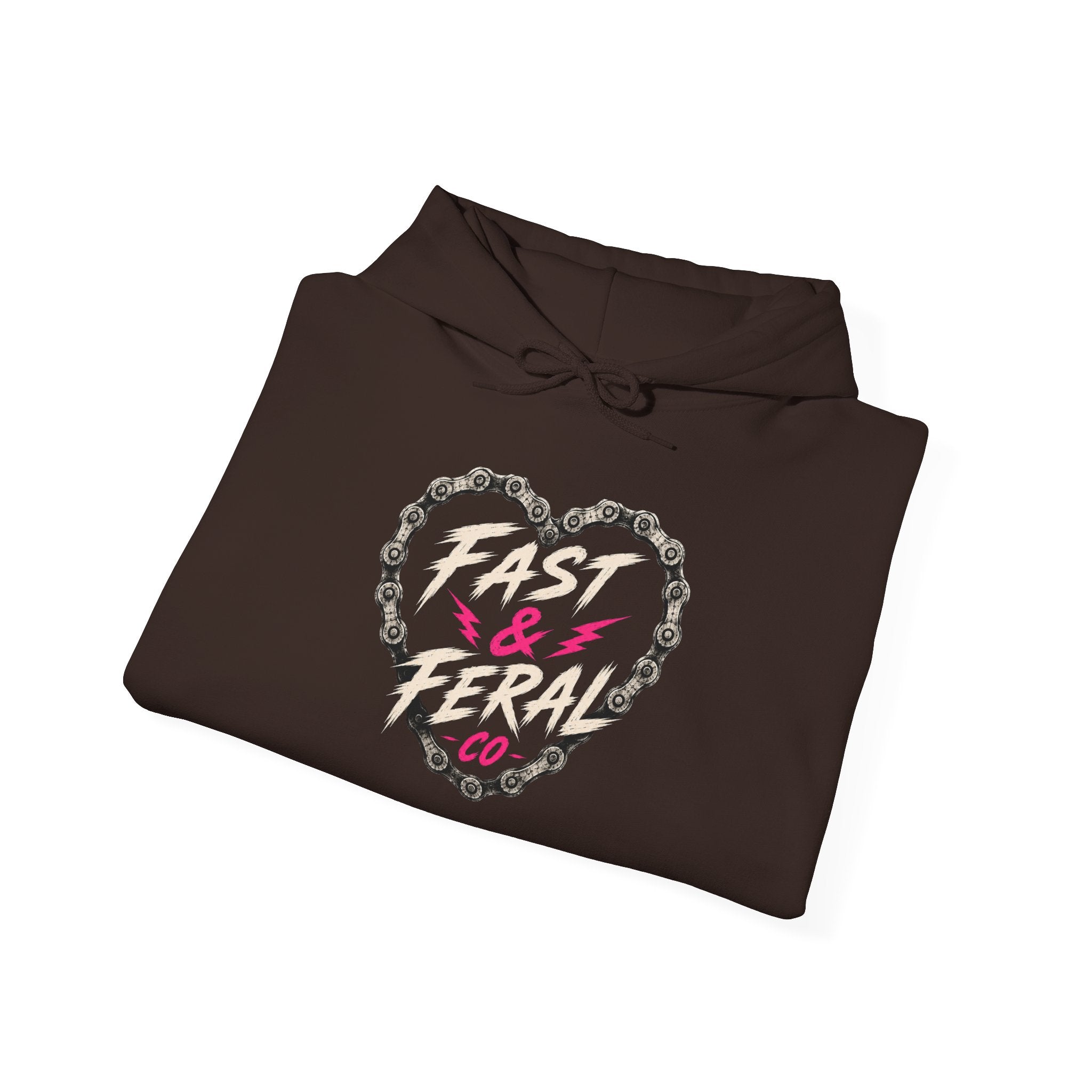 Ferals Feen (White Font) Hoodie