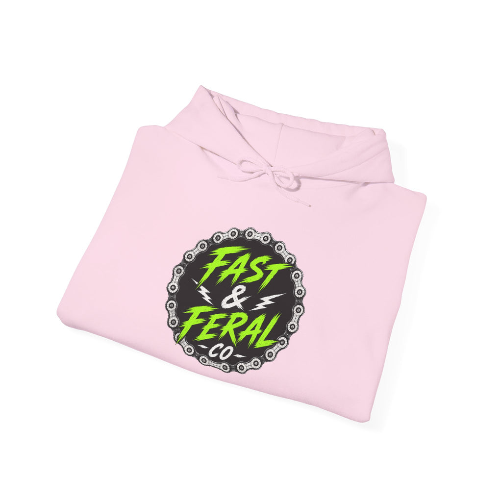 Ferals Feen (White Font) Hoodie