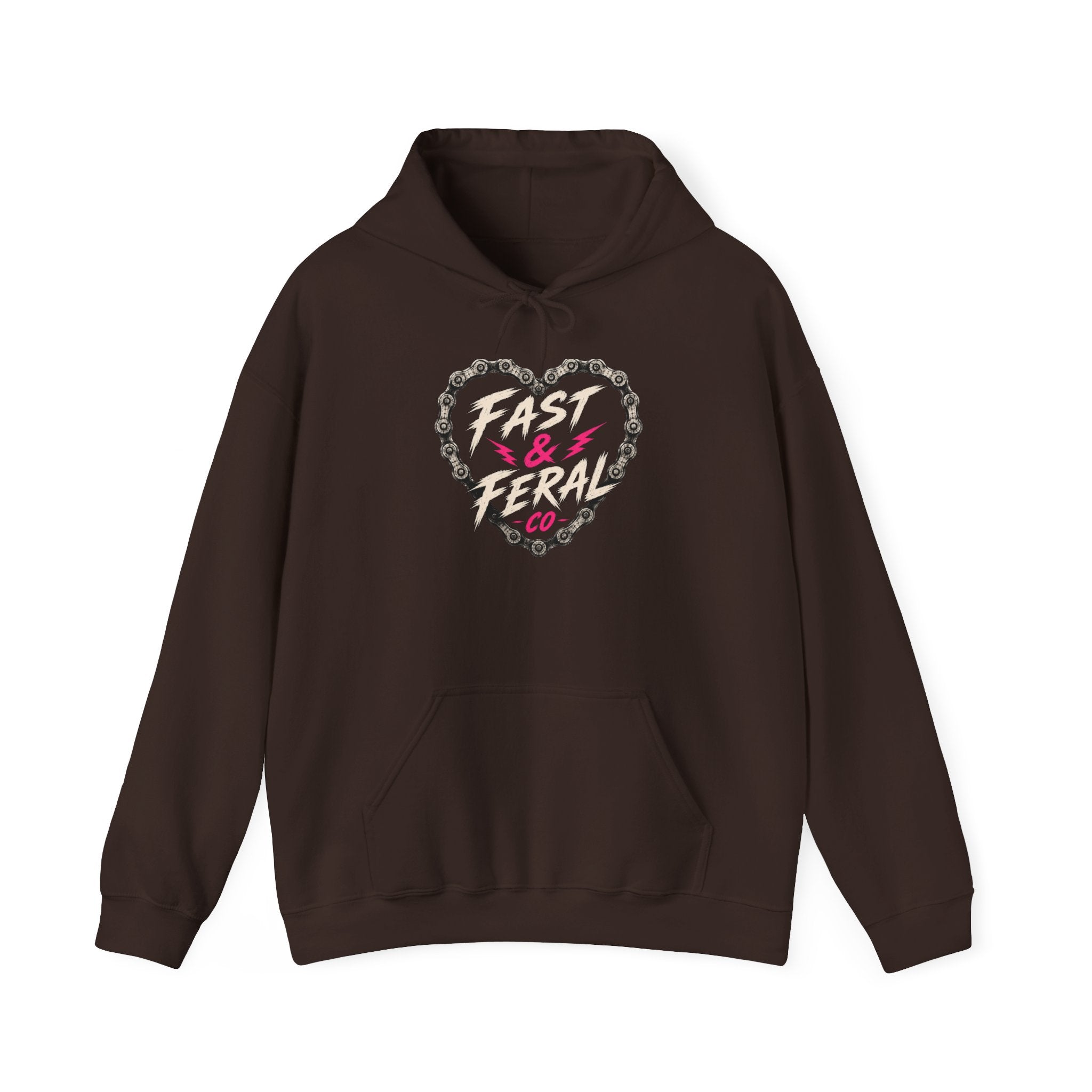 Ferals Feen (White Font) Hoodie