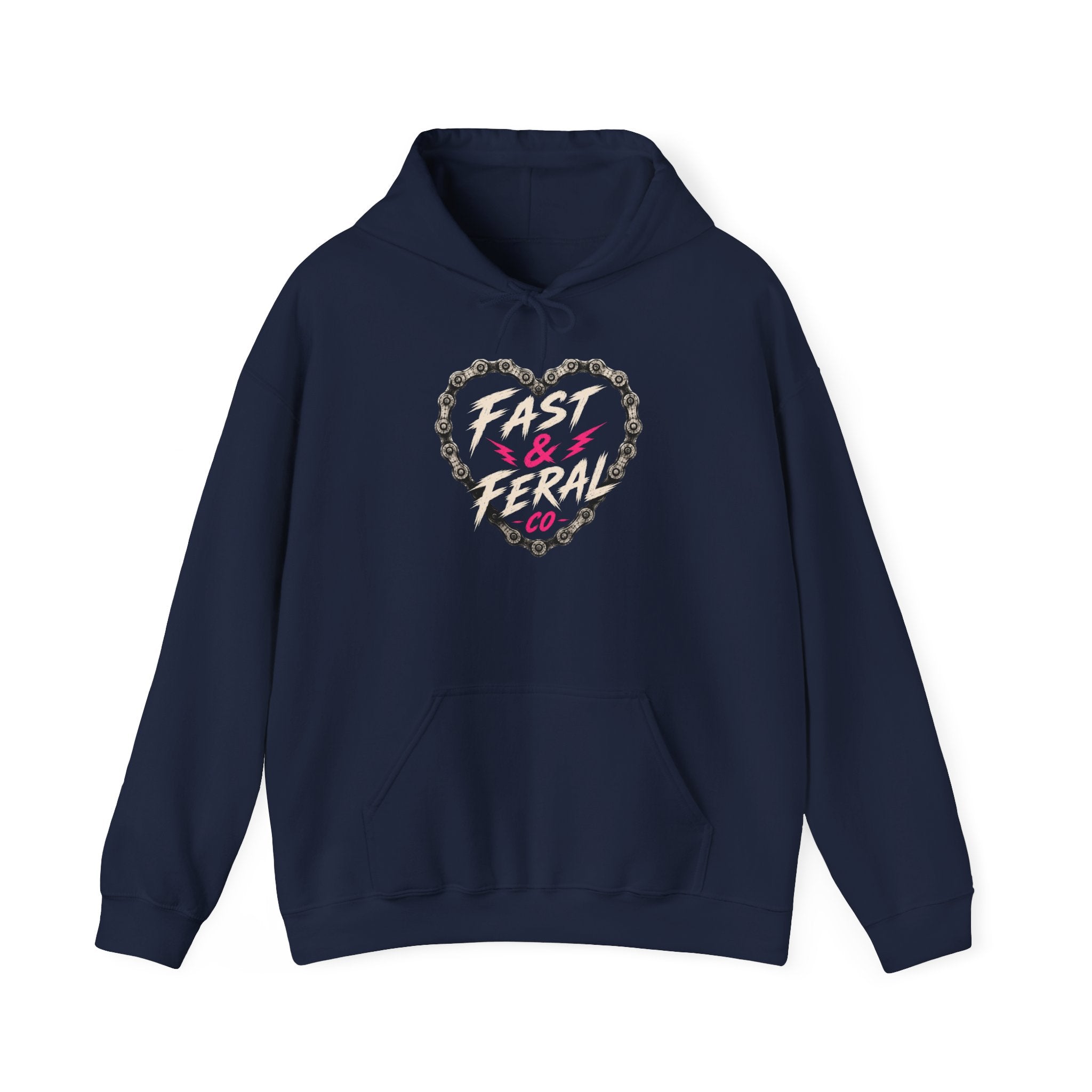 Ferals Feen (White Font) Hoodie