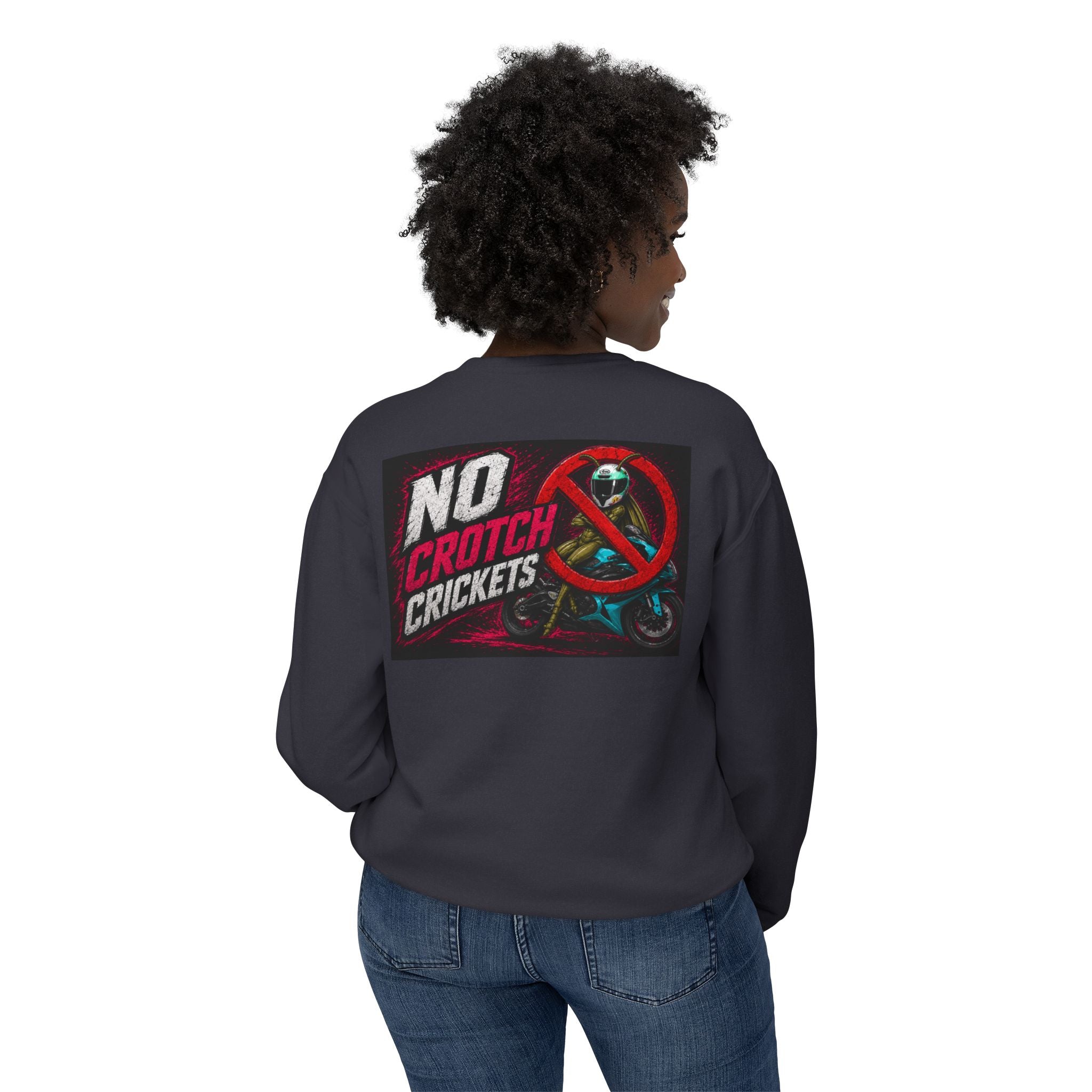 No Crotch Crickets Lightweight Crewneck Sweatshirt