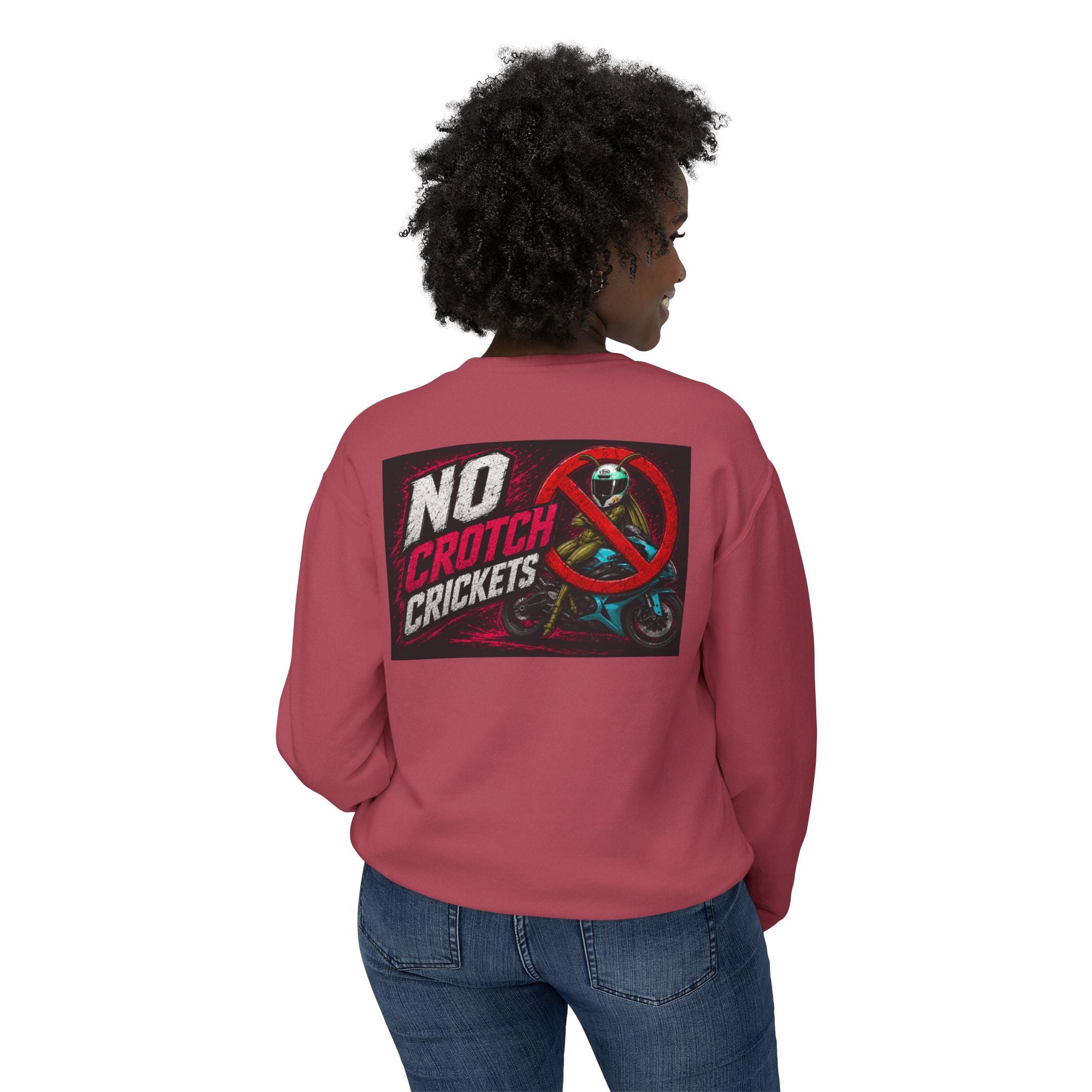 No Crotch Crickets Lightweight Crewneck Sweatshirt