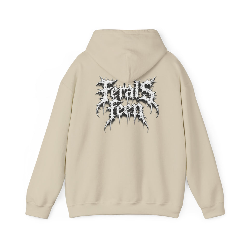Ferals Feen (White Font) Hoodie