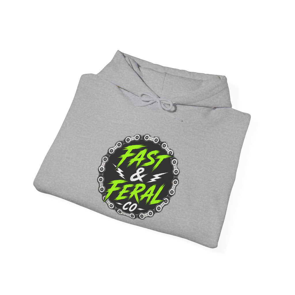 Ferals Feen (White Font) Hoodie