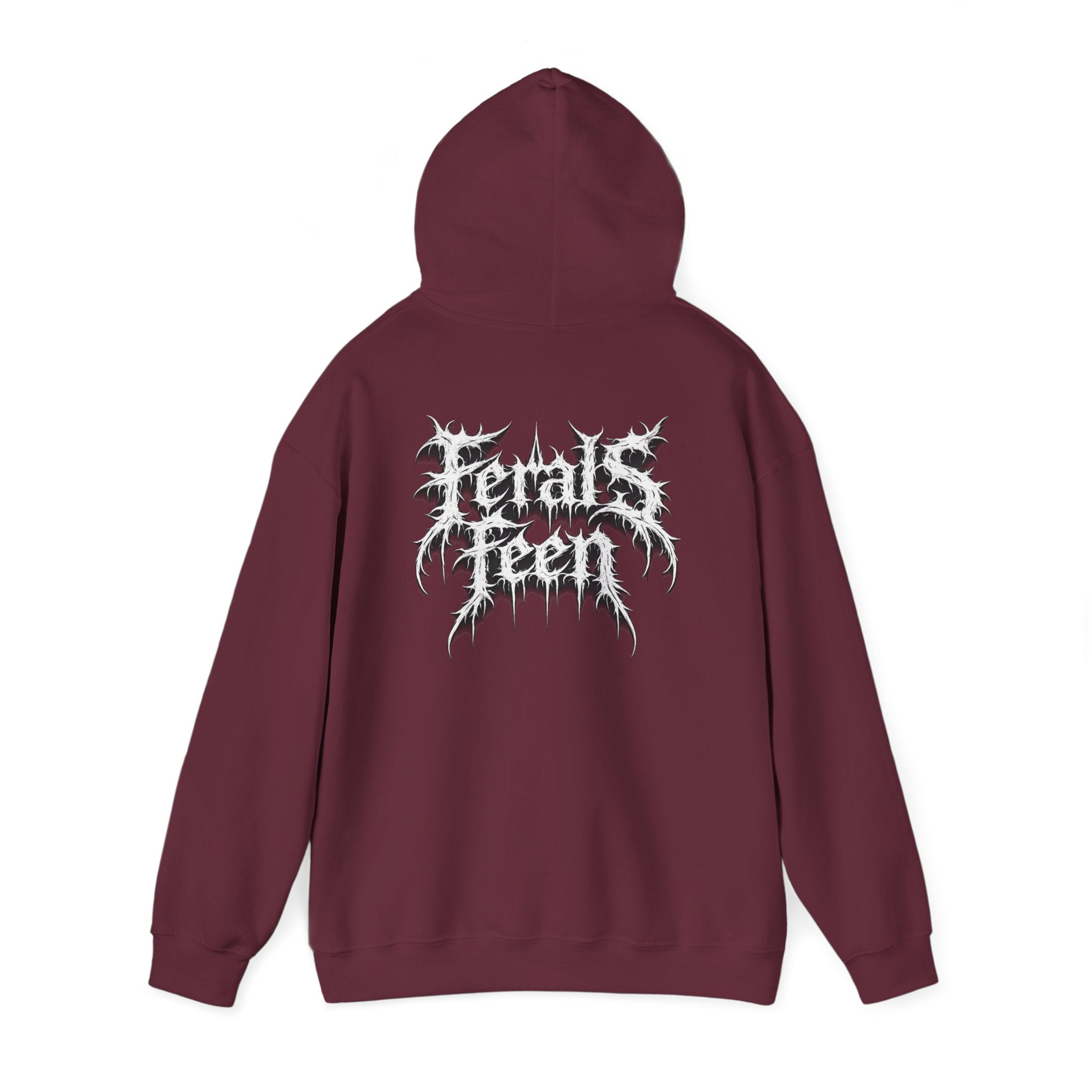 Ferals Feen (White Font) Hoodie