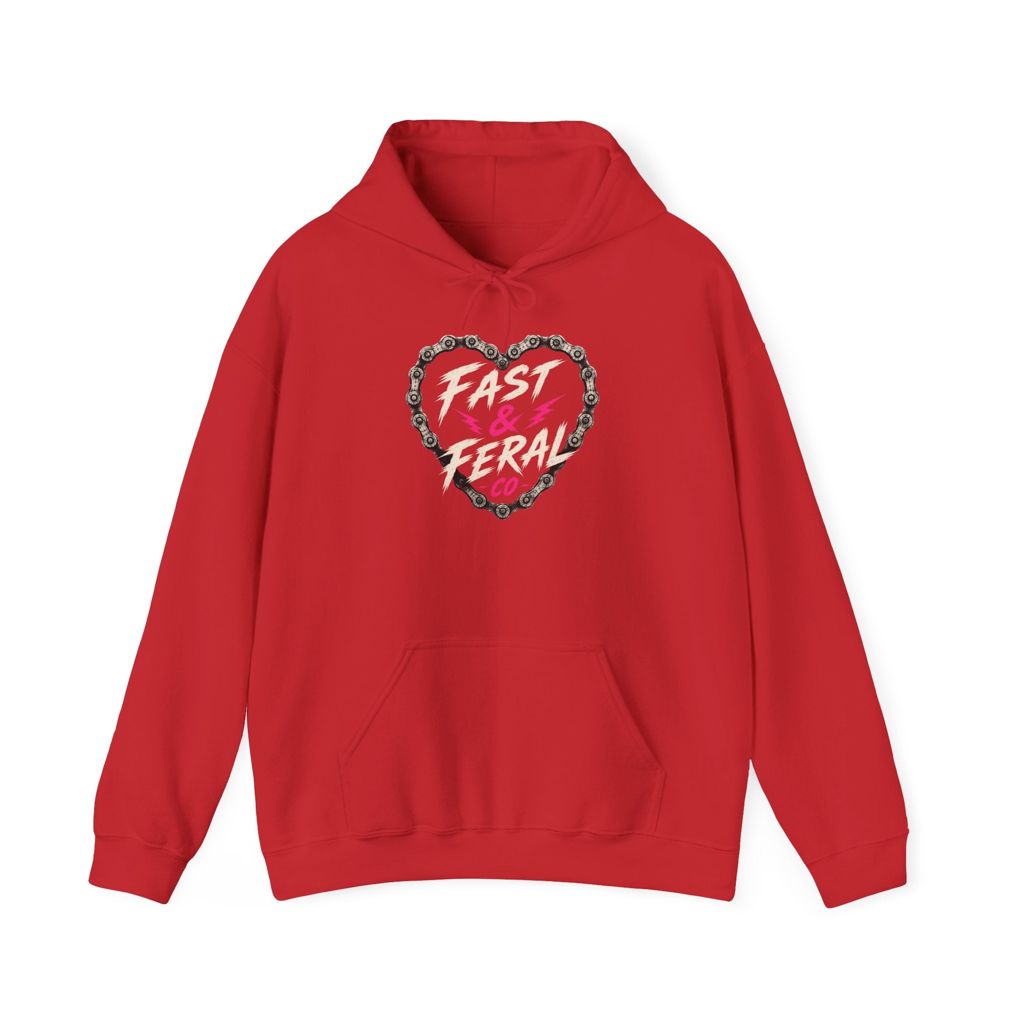 Ferals Feen (White Font) Hoodie