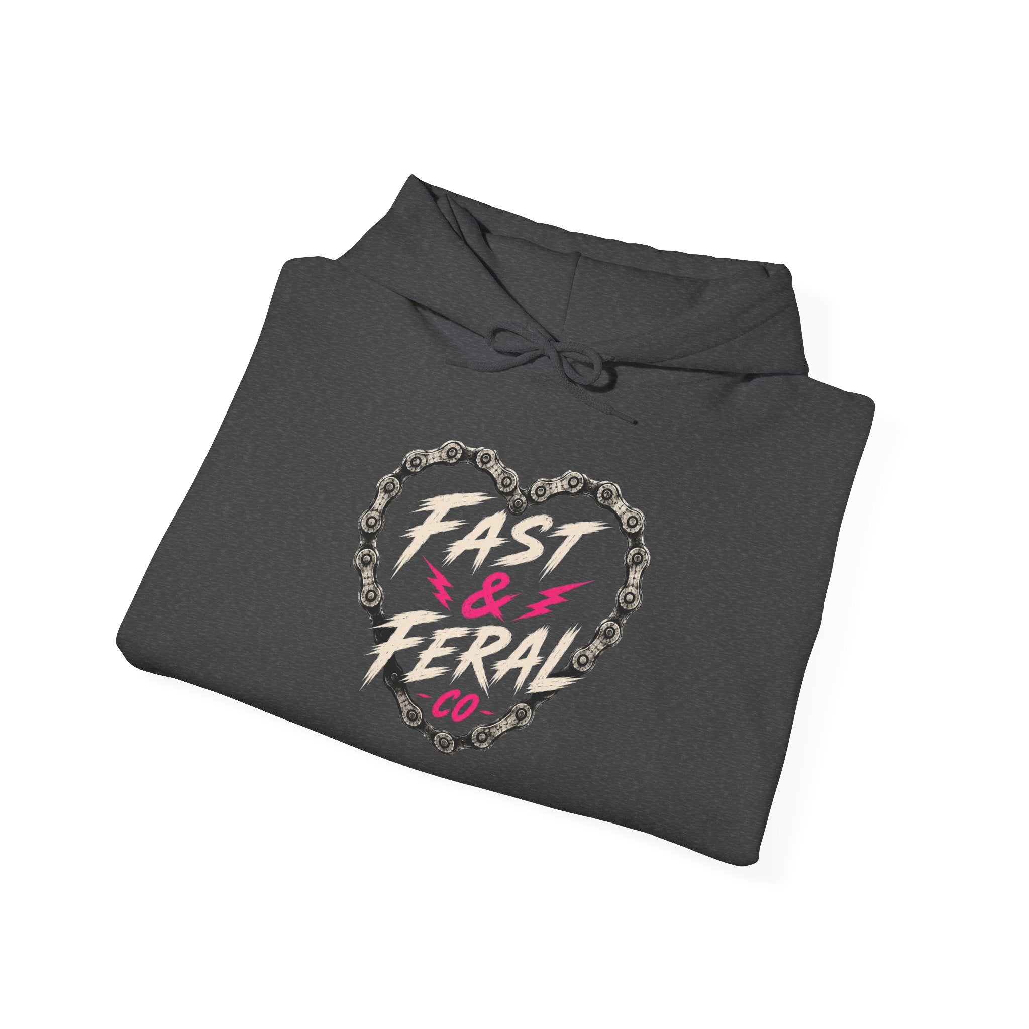 Ferals Feen (White Font) Hoodie