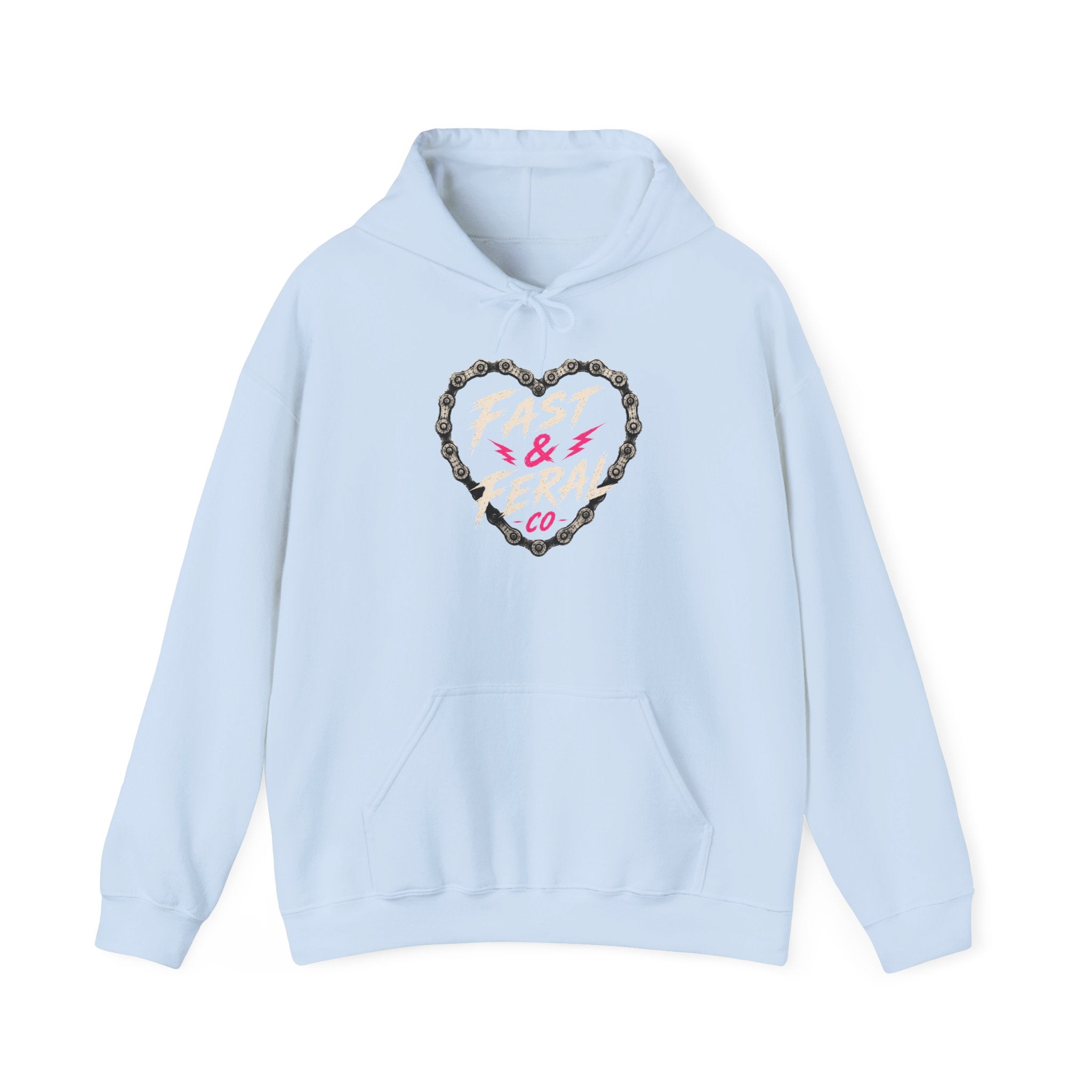 Ferals Feen (White Font) Hoodie