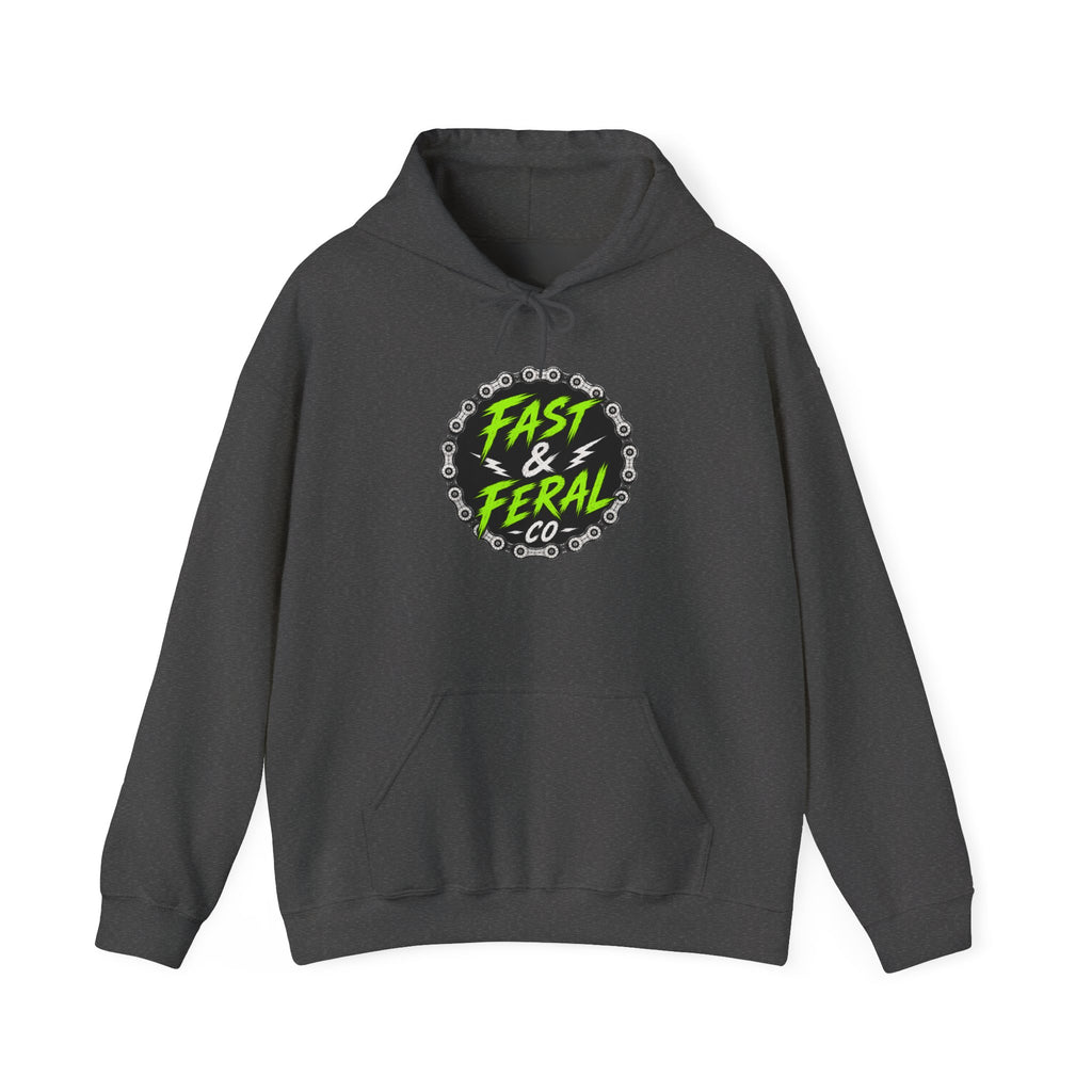 Ferals Feen (White Font) Hoodie